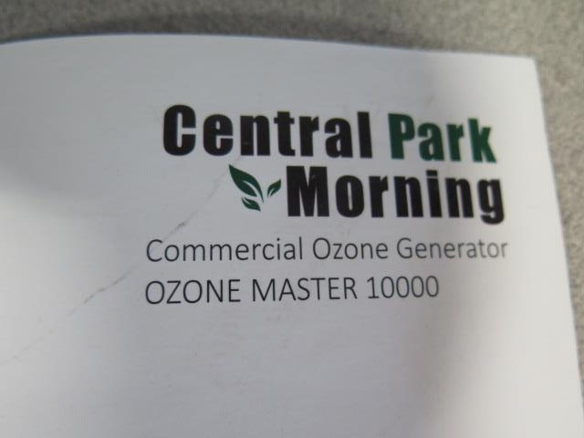 Central Park Morning Commercial Ozone Generator (SOLD AS-IS - NO WARRANTY) - Image 5 of 5
