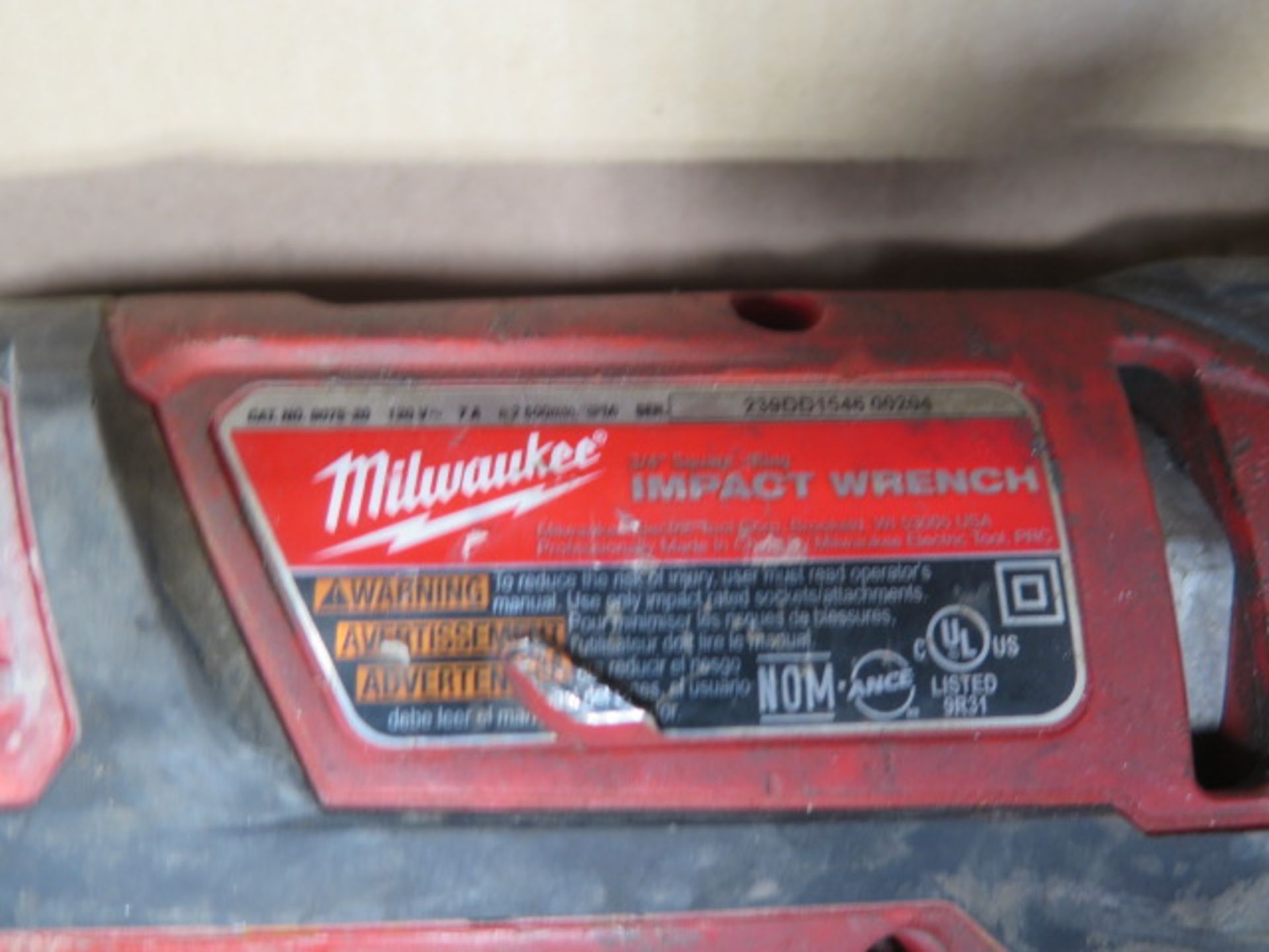 Milwaukee 3/4" Electric Impacts (2) (SOLD AS-IS - NO WARRANTY) - Image 5 of 5