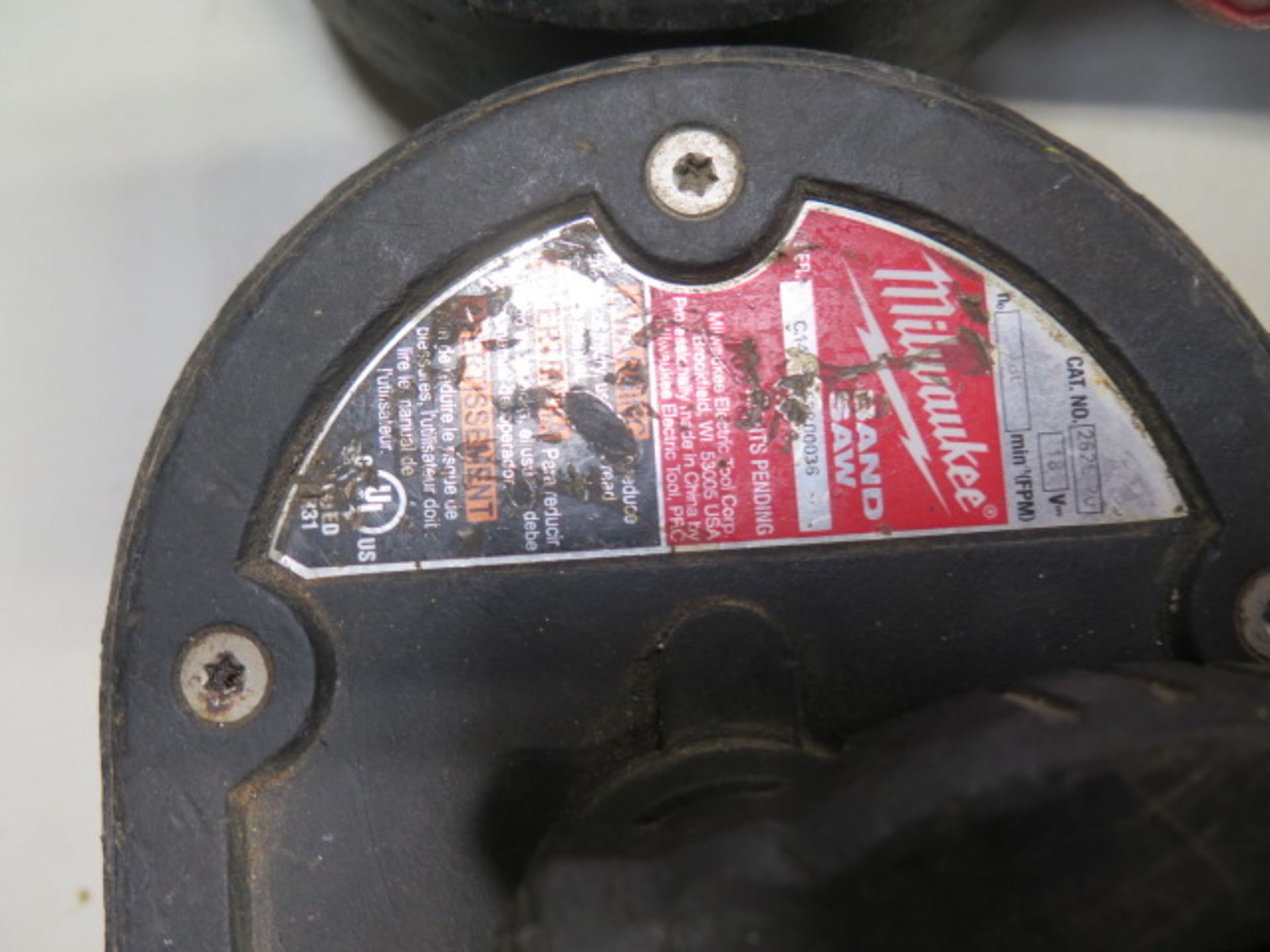 Milwaukee 18 Volt Compact Portable Band Saws (4) (SOLD AS-IS - NO WARRANTY) - Image 7 of 7