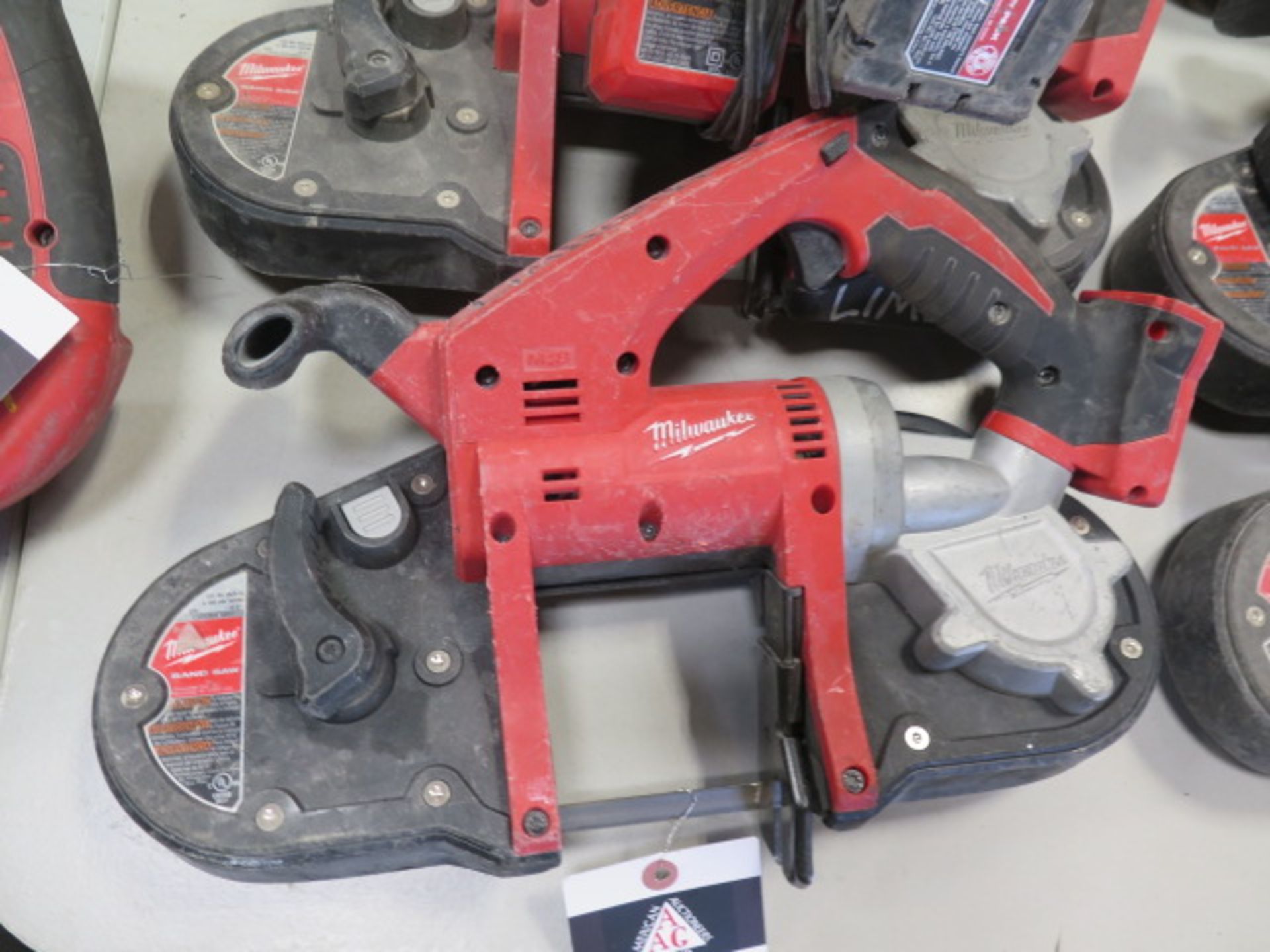 Milwaukee 18 Volt Compact Portable Band Saws (4) (SOLD AS-IS - NO WARRANTY) - Image 3 of 6