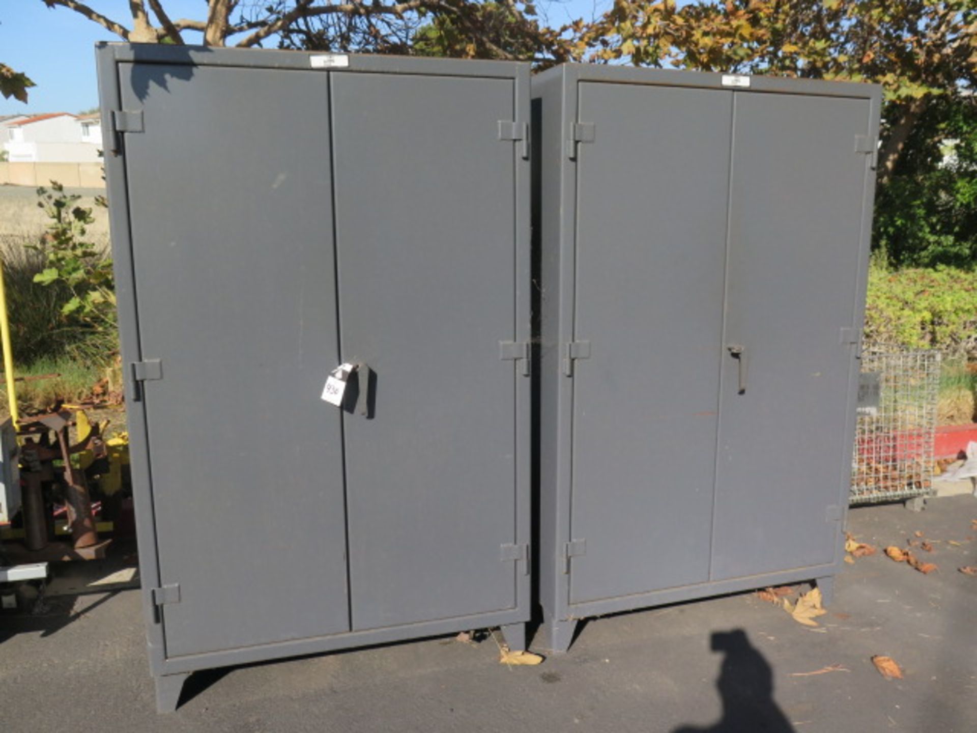 Stronghold Heavy Duty Storage Cabinets (2) (SOLD AS-IS - NO WARRANTY)