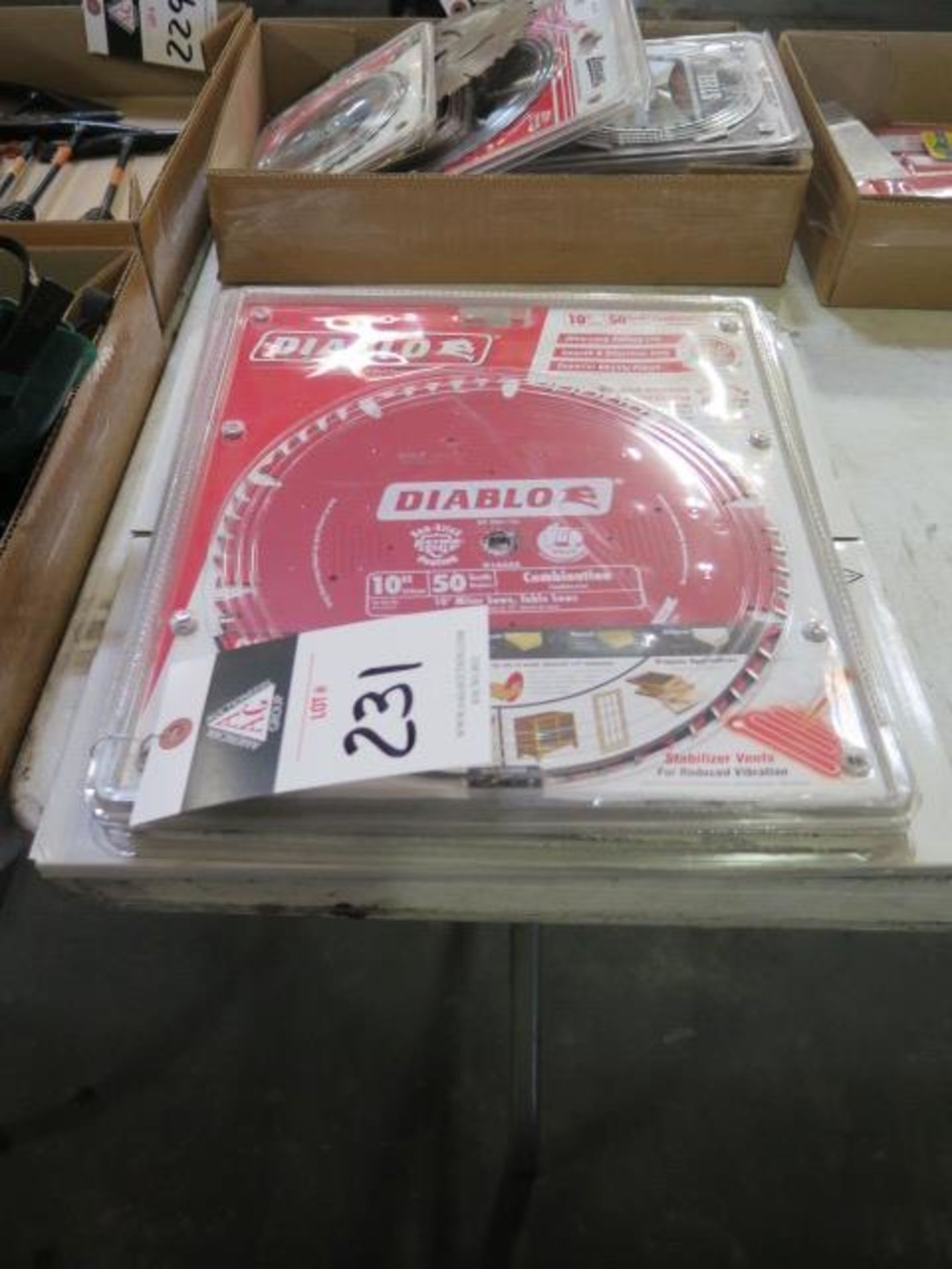 10" and 12" Saw Blades (SOLD AS-IS - NO WARRANTY)