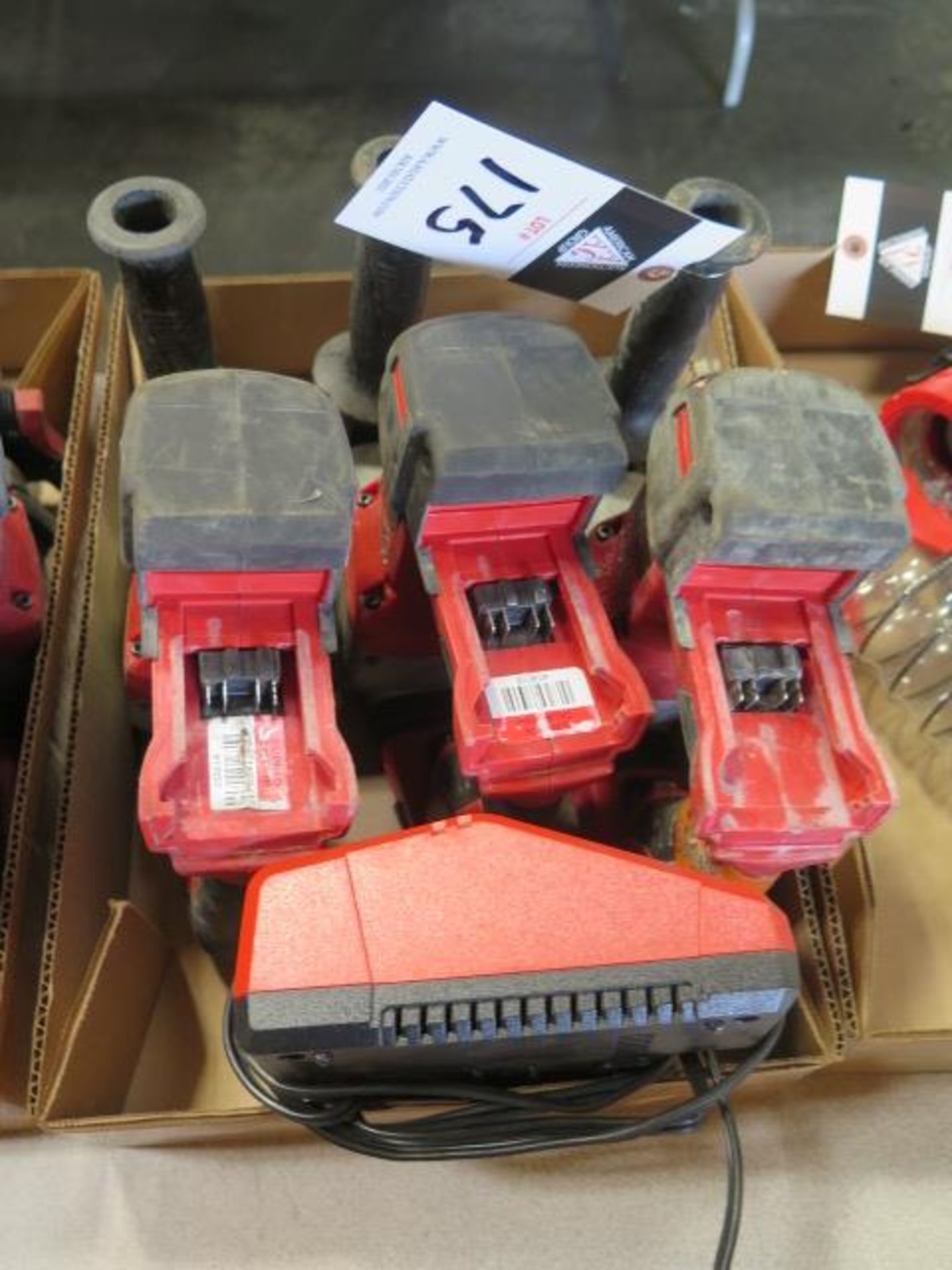 Milwaukee 18 Volt Rotary Hammers (3) (SOLD AS-IS - NO WARRANTY)