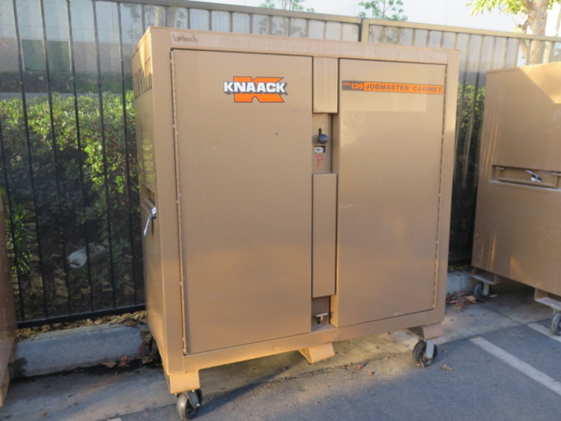 Knaack mdl. 139 Jobmaster Rolling Job Box w/ Safety Equipment (SOLD AS-IS - NO WARRANTY)