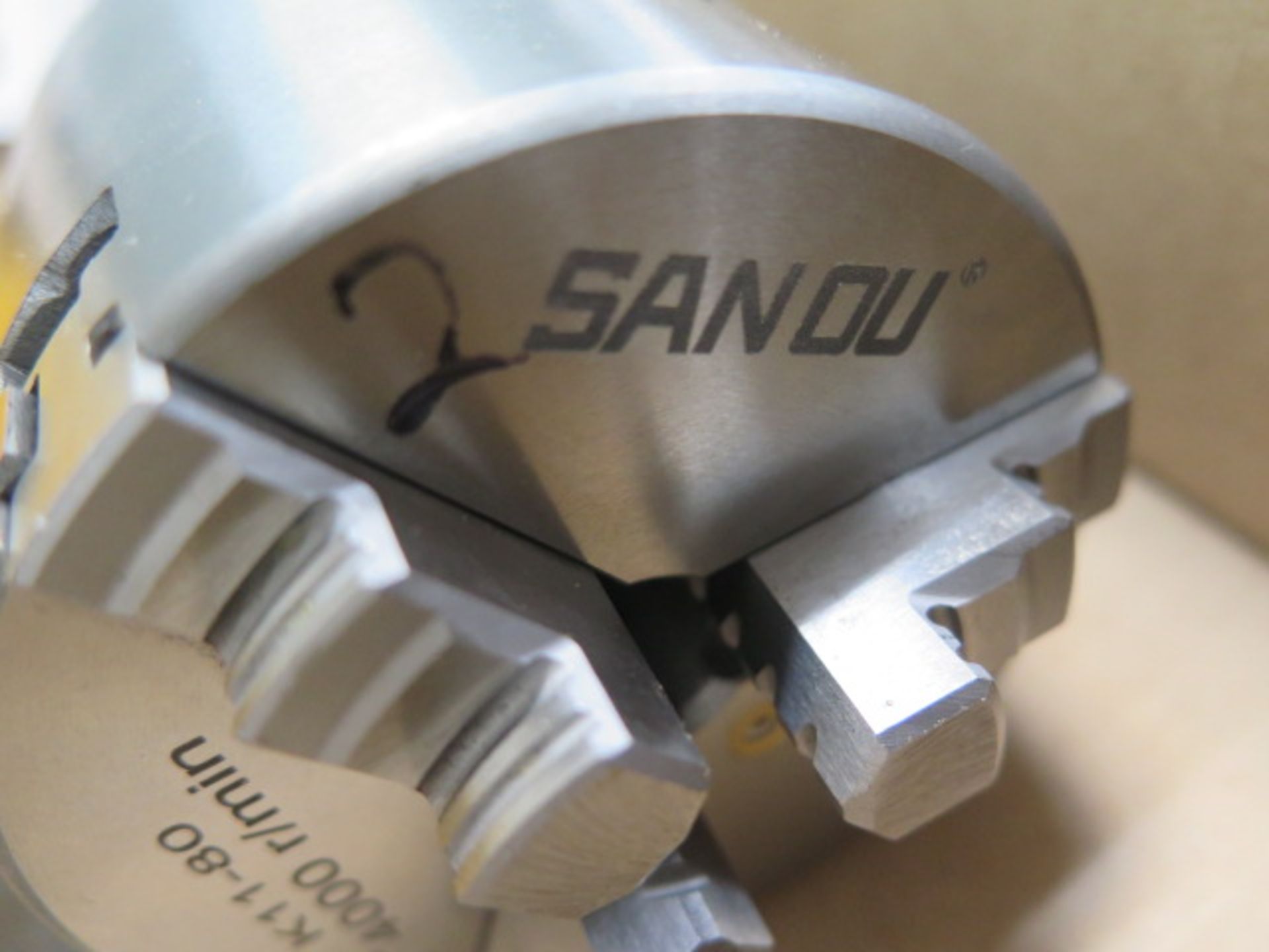 Sanou 3" 3-Jaw Chuck w/ 5C Adaptor (SOLD AS-IS - NO WARRANTY) - Image 6 of 6