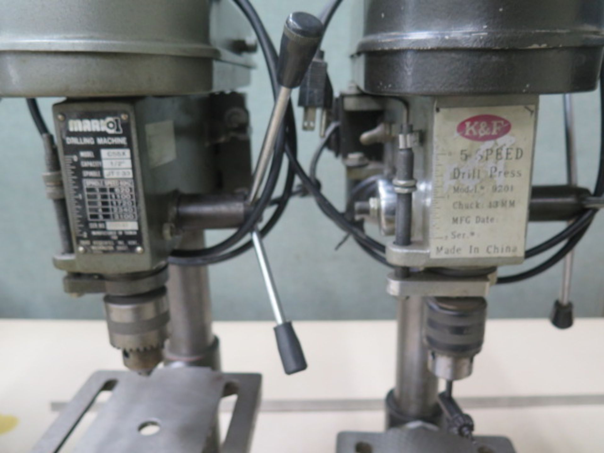 Mark-1 and K&F Table Moder Drill Presses (2) (SOLD AS-IS - NO WARRANTY) - Image 6 of 6