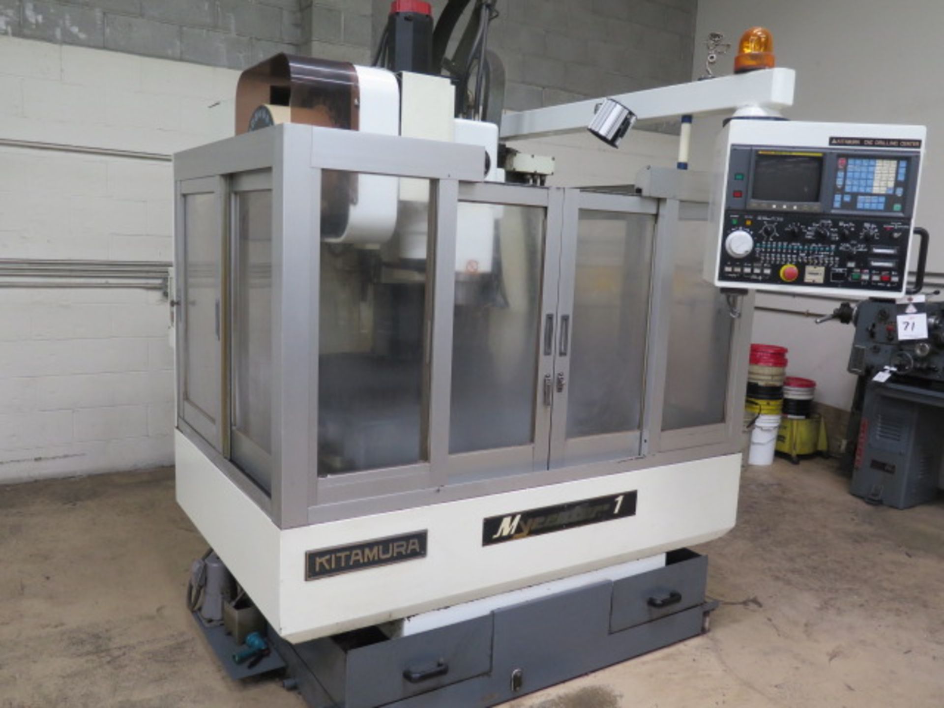 Kitamura Mycenter-1 CNC VMC (NEEDS CONTROL CIRCUIT SUB-BOARD REPAIR) s/n 02388, SOLD AS IS - Image 2 of 12