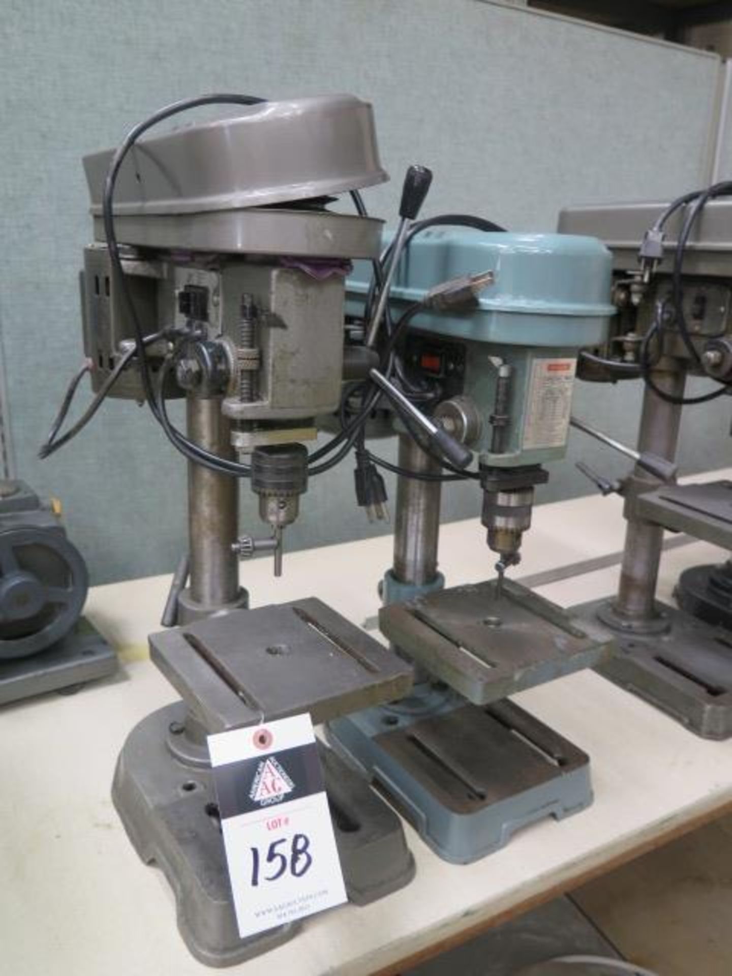 Vulcan and Import Table Model Drill Presses (2) (SOLD AS-IS - NO WARRANTY)