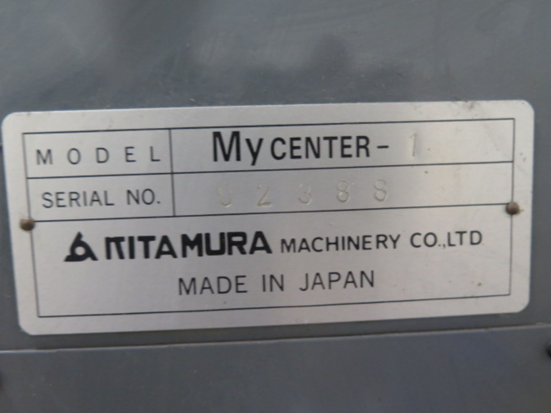 Kitamura Mycenter-1 CNC VMC (NEEDS CONTROL CIRCUIT SUB-BOARD REPAIR) s/n 02388, SOLD AS IS - Image 12 of 12