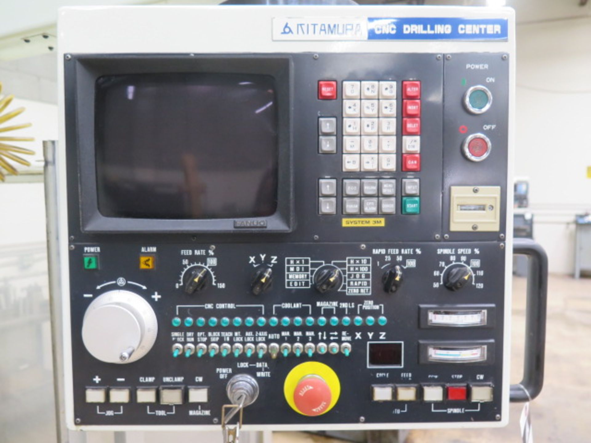 Kitamure Mycenter-1 CNC Drilling Center (NEEDS TOOL CHANGER REPAIR) s/n 01623 Fanuc 3M, SOLD AS IS - Image 11 of 13