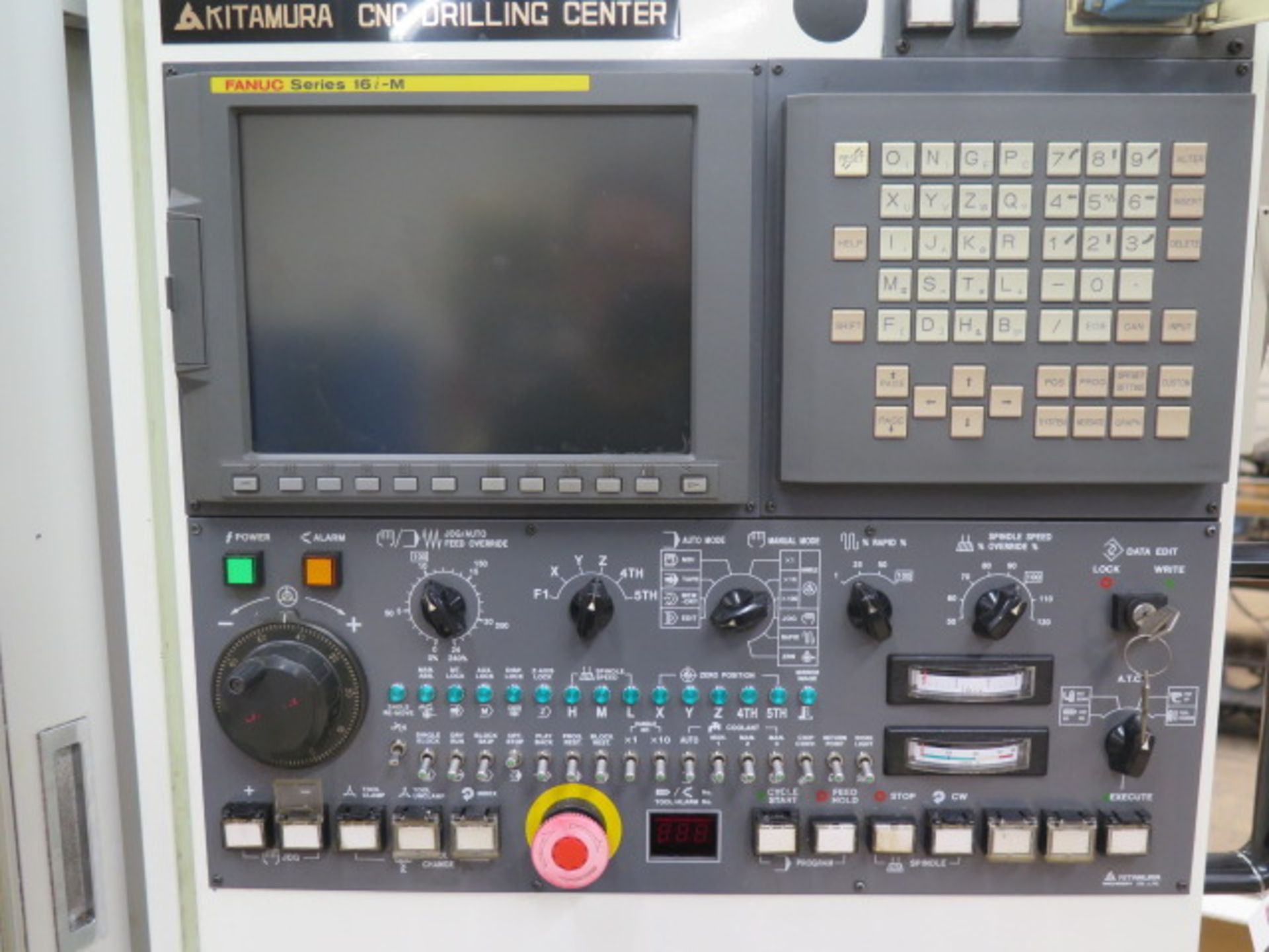 Kitamura Mycenter-1 CNC VMC s/n 03165 w/ Fanuc Series 16i-M Controls, SOLD AS IS - Image 11 of 16