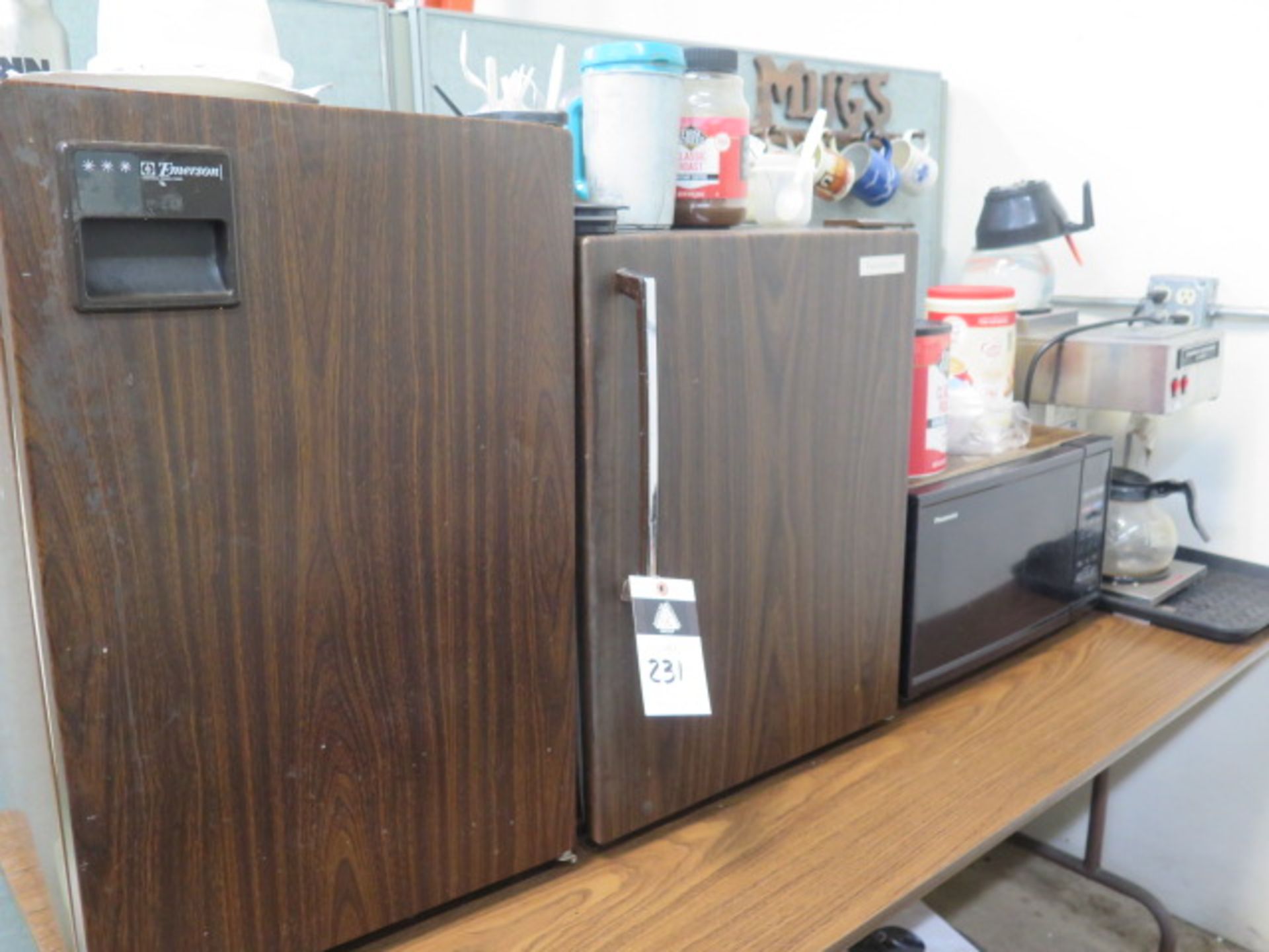 Small Refrigerators, Microwaves and Water Cooler (SOLD AS-IS - NO WARRANTY)