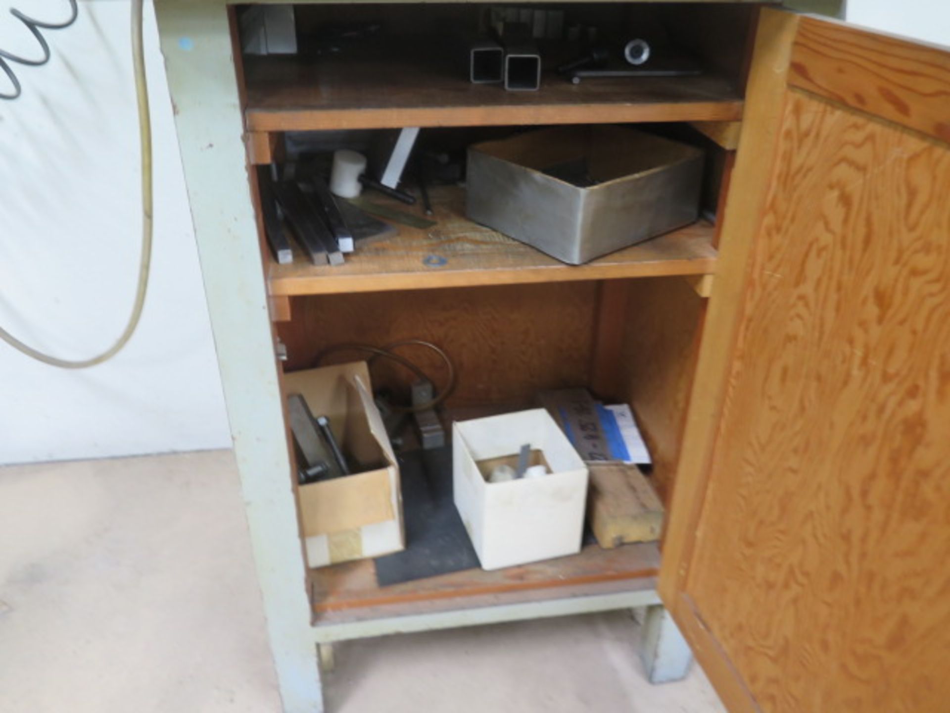 Wooden Cabinets (3) w/ Misc (SOLD AS-IS - NO WARRANTY) - Image 2 of 4