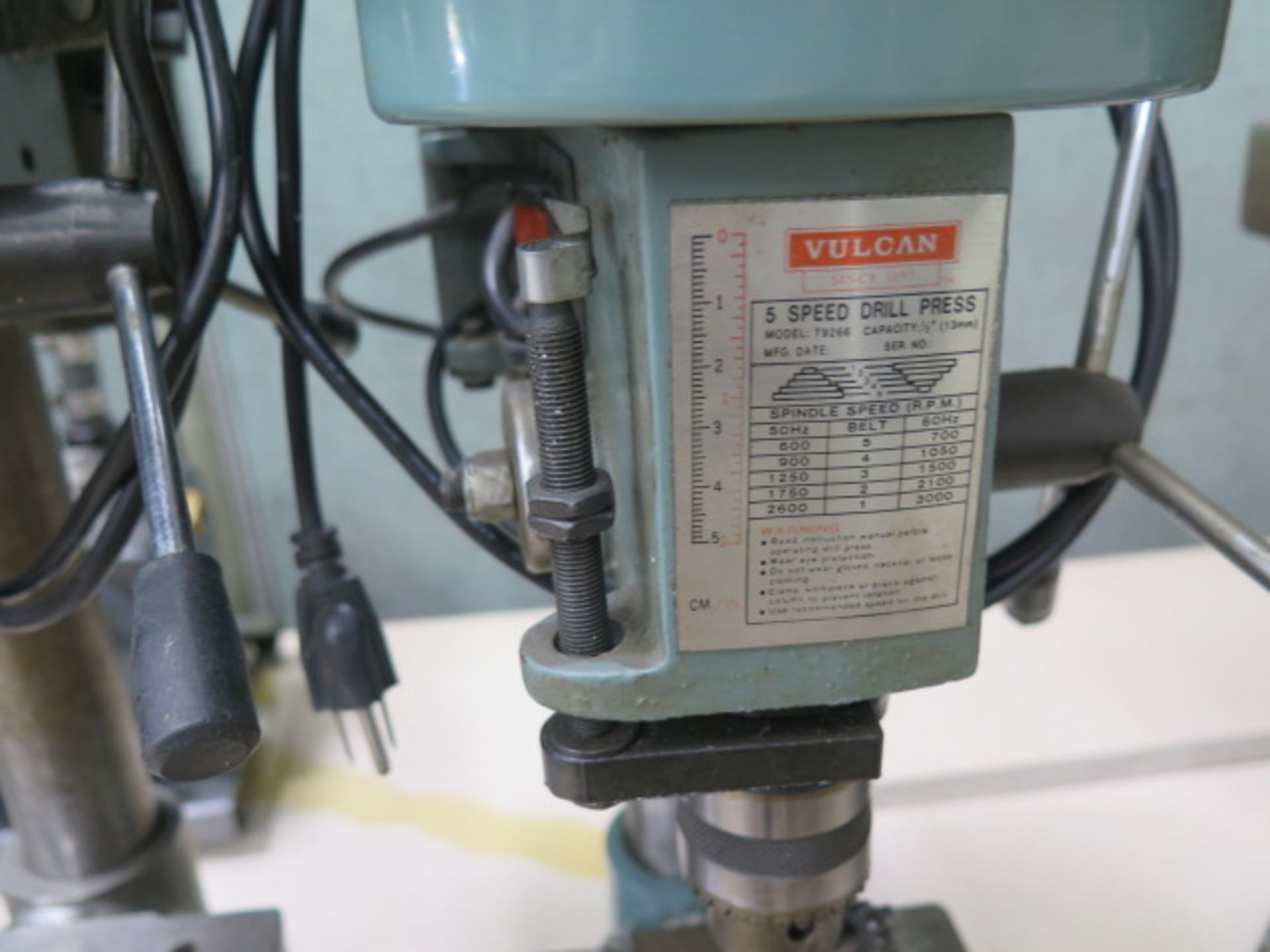 Vulcan and Import Table Model Drill Presses (2) (SOLD AS-IS - NO WARRANTY) - Image 4 of 4