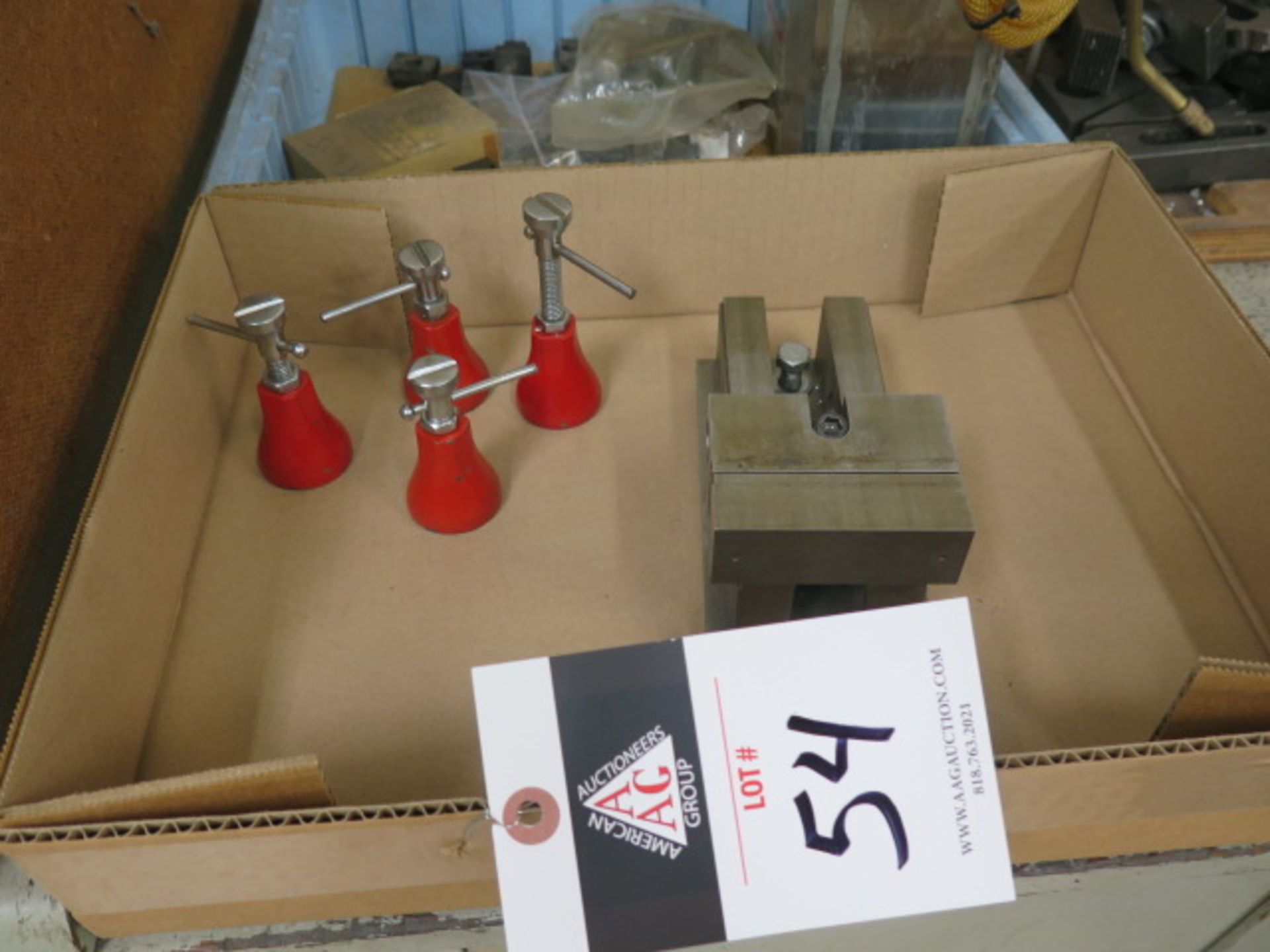 3" Vise and Jack Stands (SOLD AS-IS - NO WARRANTY)