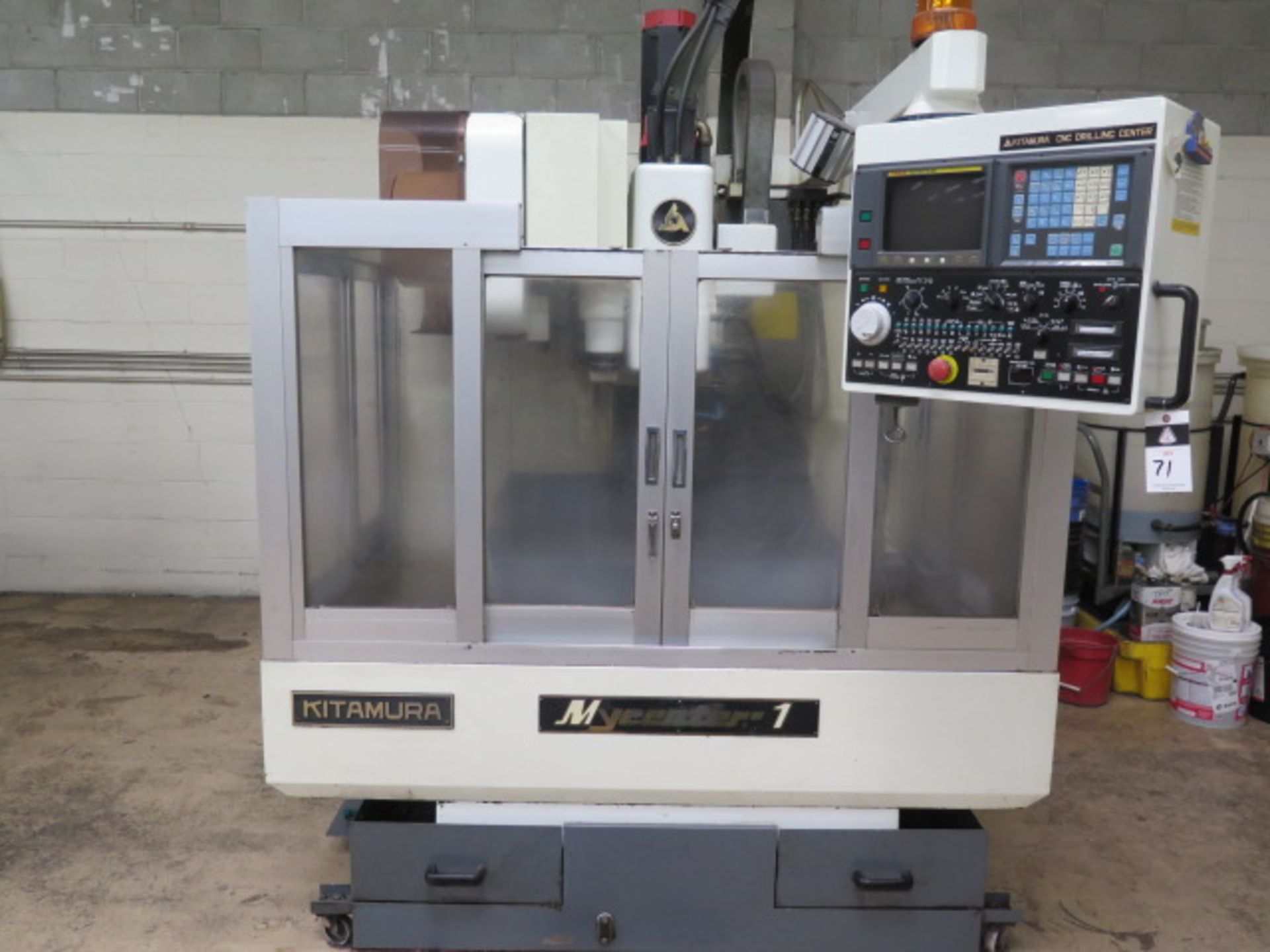 Kitamura Mycenter-1 CNC VMC (NEEDS CONTROL CIRCUIT SUB-BOARD REPAIR) s/n 02388, SOLD AS IS