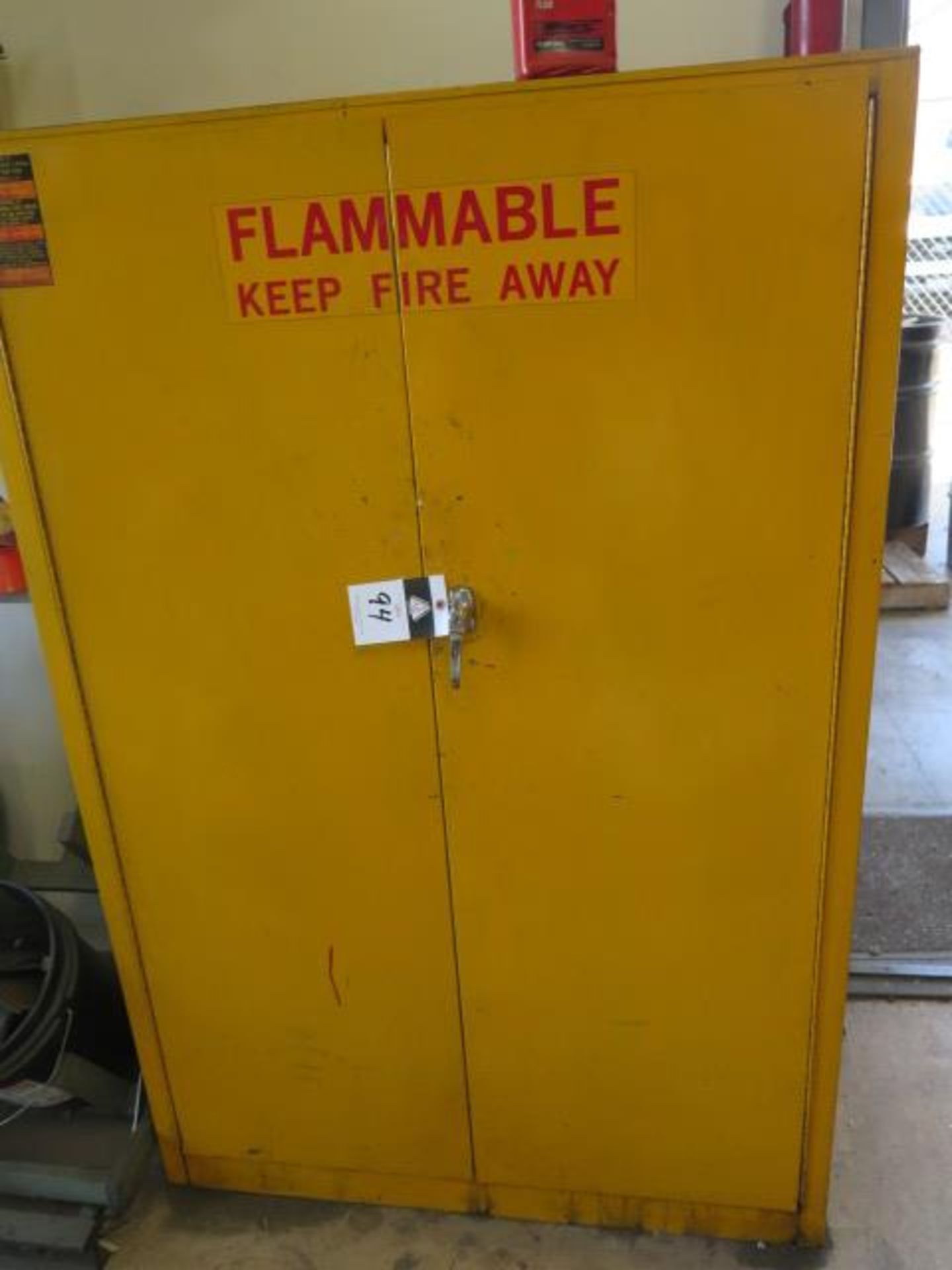 Flammables Storage Cabinet (SOLD AS-IS - NO WARRANTY)