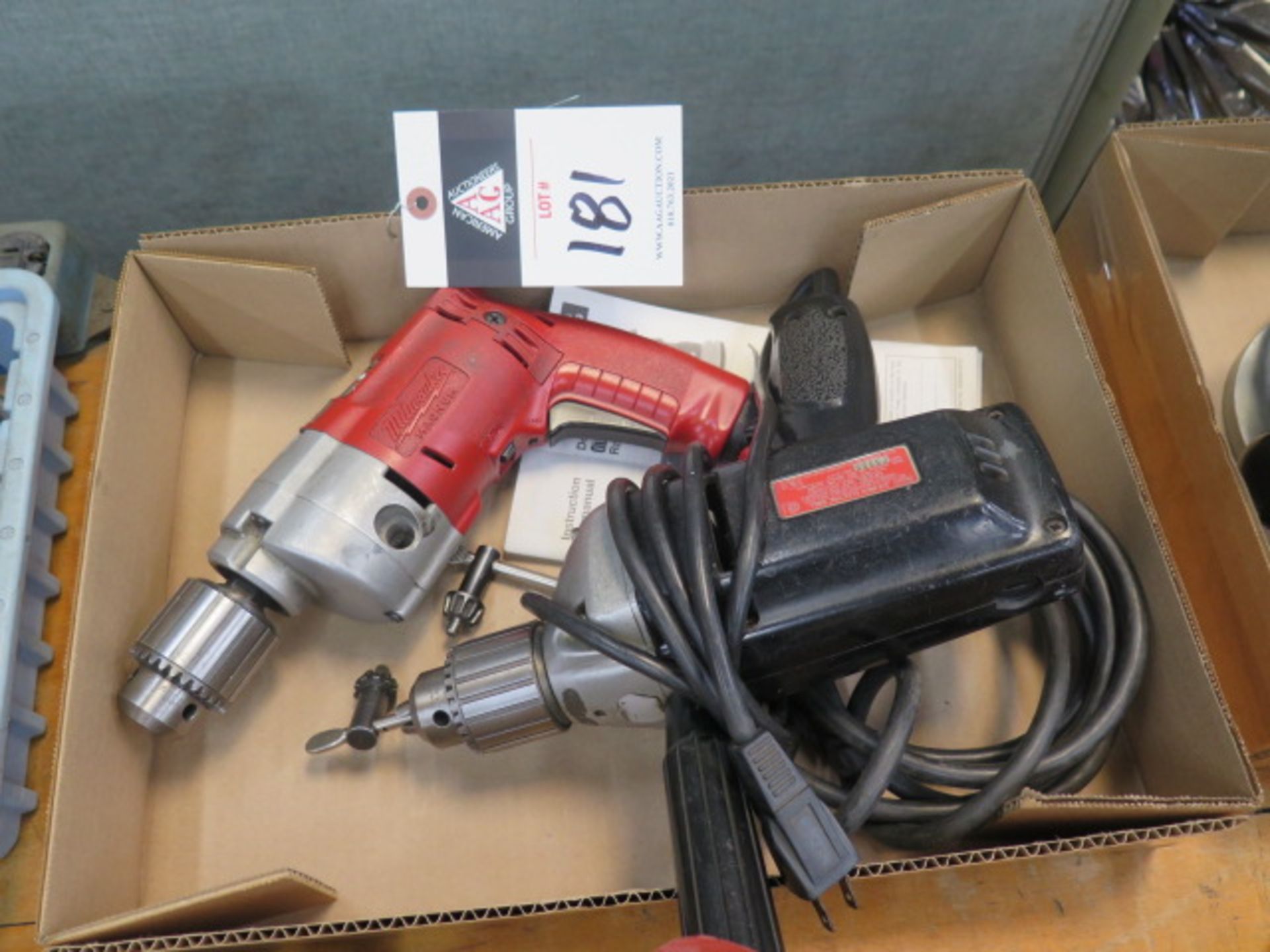 Milwaukee and Craftsman Electric Drills (2) (SOLD AS-IS - NO WARRANTY)