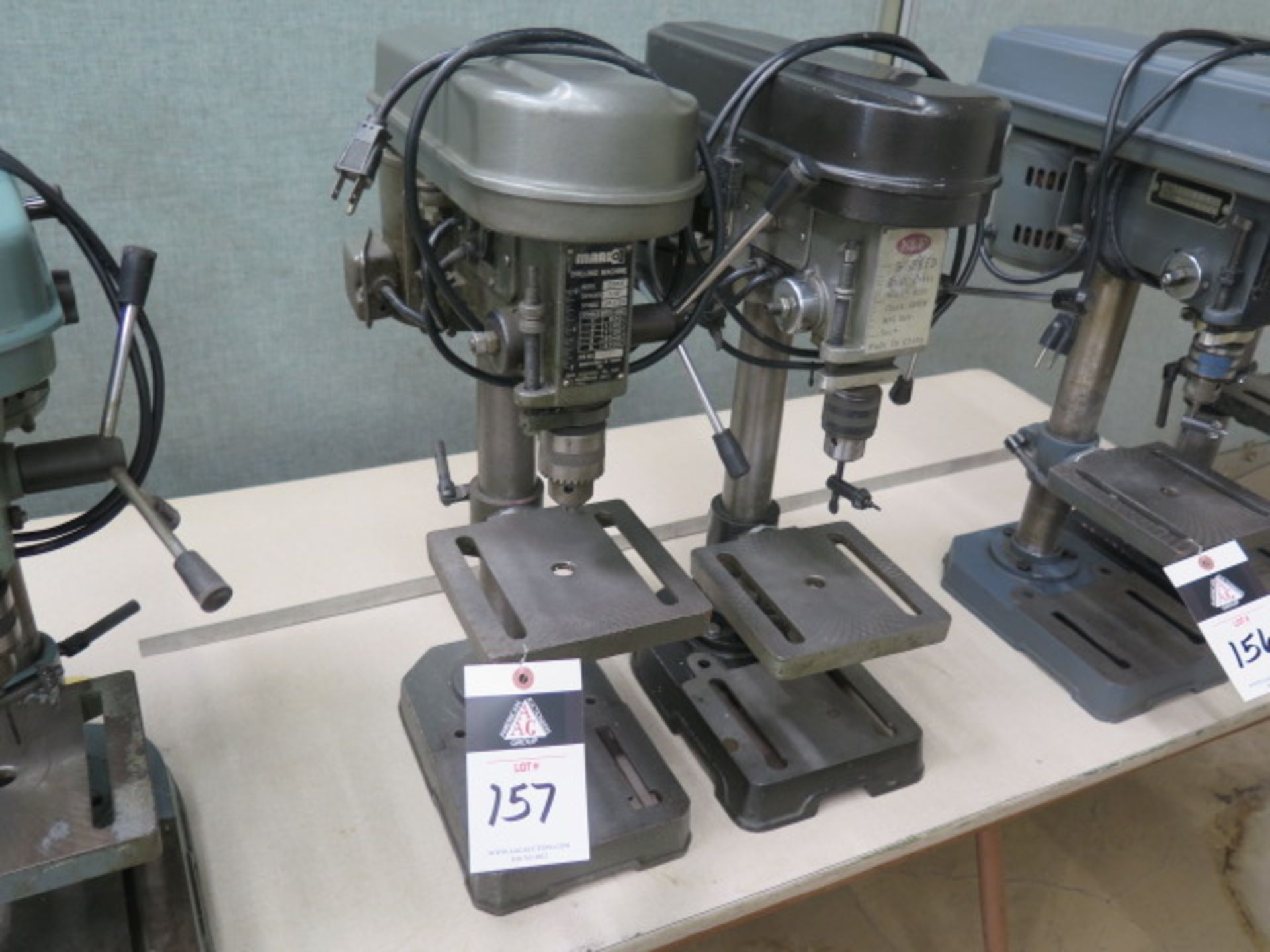 Mark-1 and K&F Table Moder Drill Presses (2) (SOLD AS-IS - NO WARRANTY)