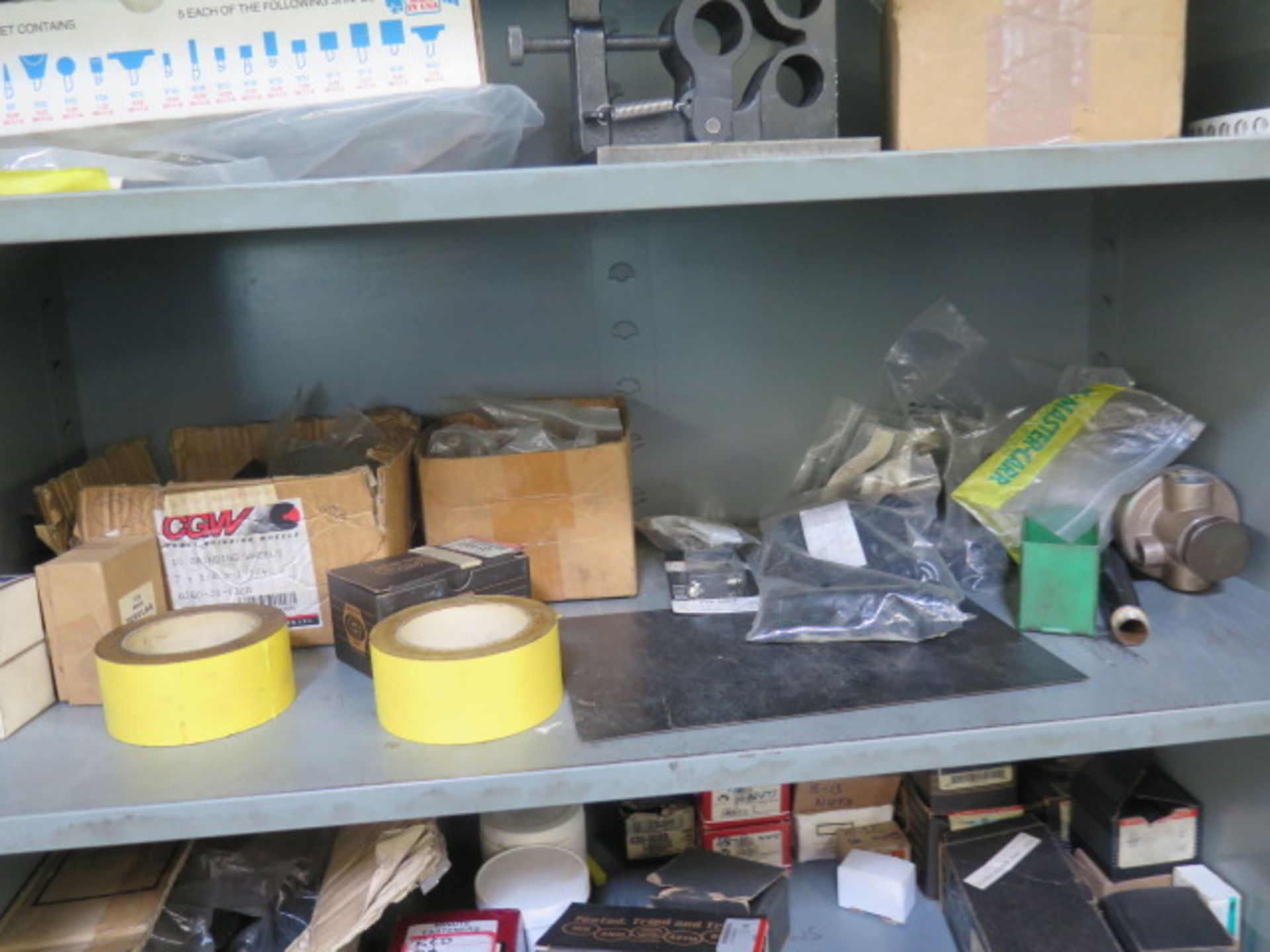 Storage Cabinet w/ Abrasives and Hardware (SOLD AS-IS - NO WARRANTY) - Image 6 of 7