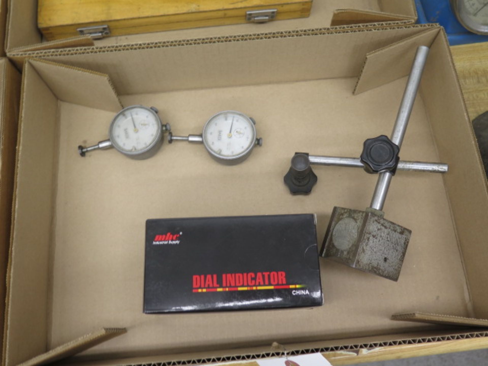 Dial Indicators and Magnetic Base (SOLD AS-IS - NO WARRANTY) - Image 2 of 4