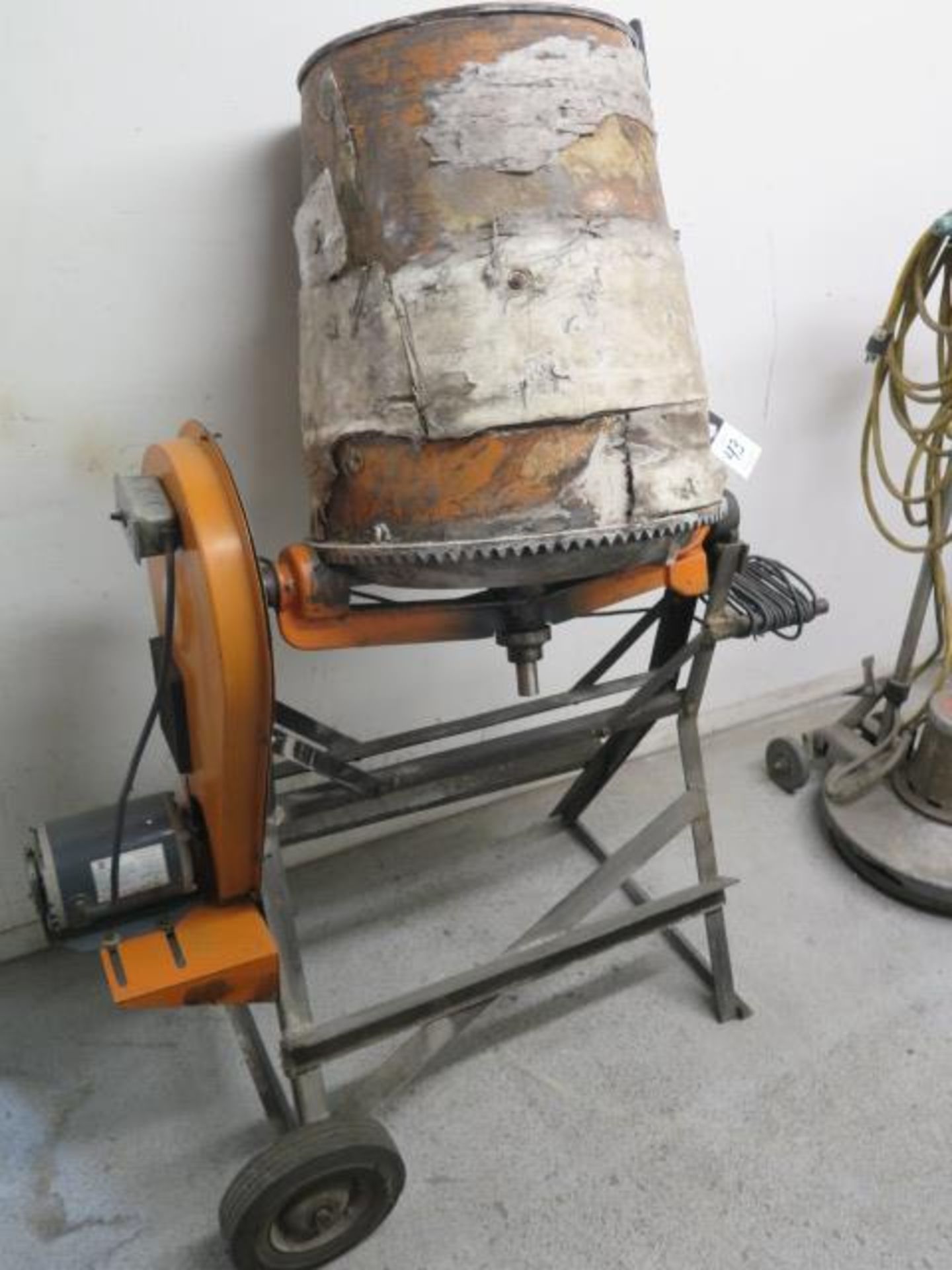 Cement Mixer / Media Tumbler (SOLD AS-IS - NO WARRANTY) - Image 2 of 5