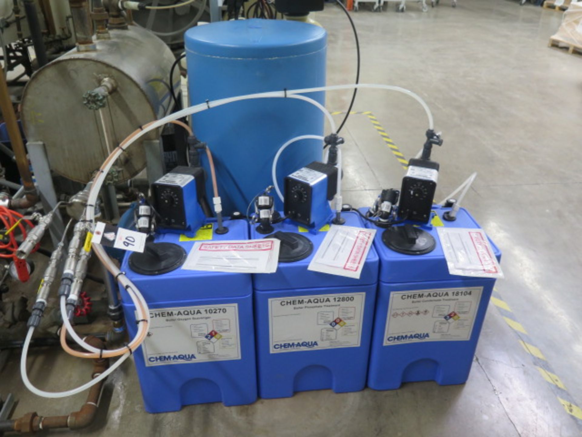 Chem-Aqua Water Chemical Treatment System w/ Boiler Oxygen Scavenger, Phosphate SOLD AS IS