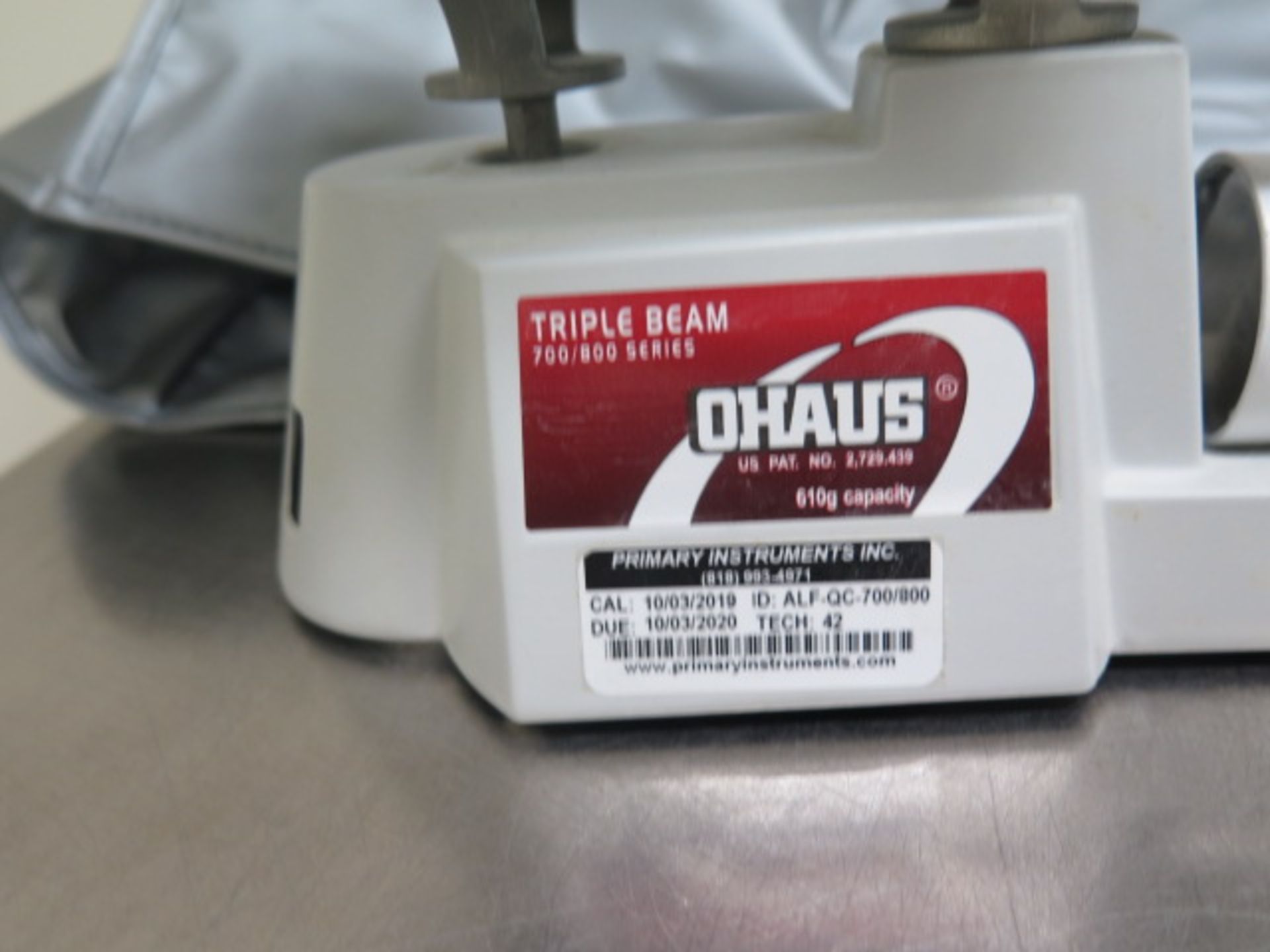 Ohaus Triple-Beam Balance Scale (SOLD AS-IS - NO WARRANTY) - Image 5 of 5