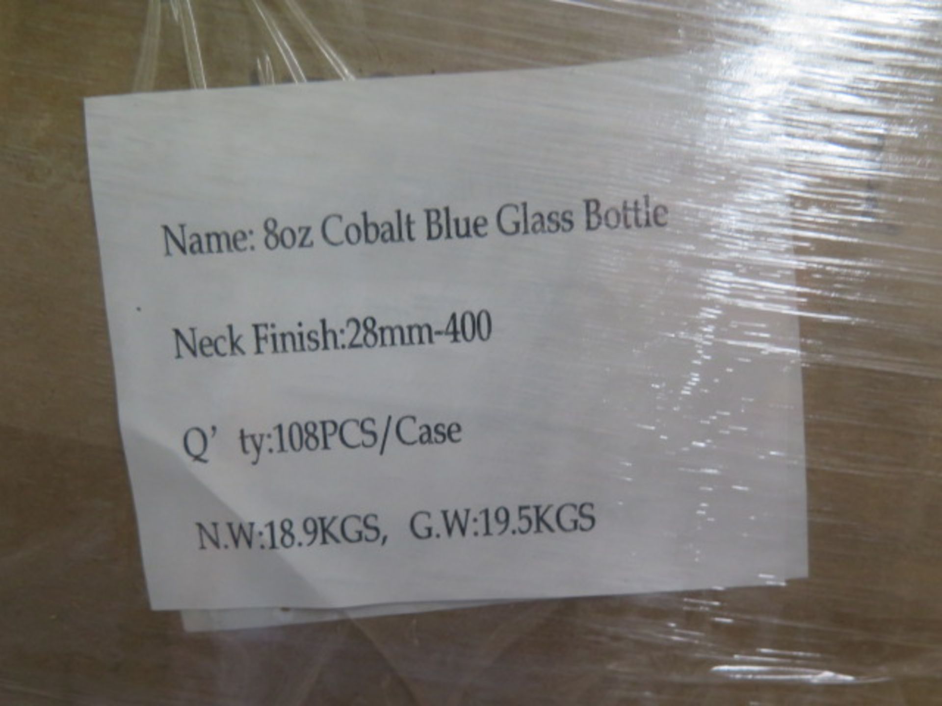 150cc Amber Glass Bottles (Approx 3200), 8oz Cobalt Blue Glass Bottles (Approx 3400), SOLD AS IS - Image 10 of 10