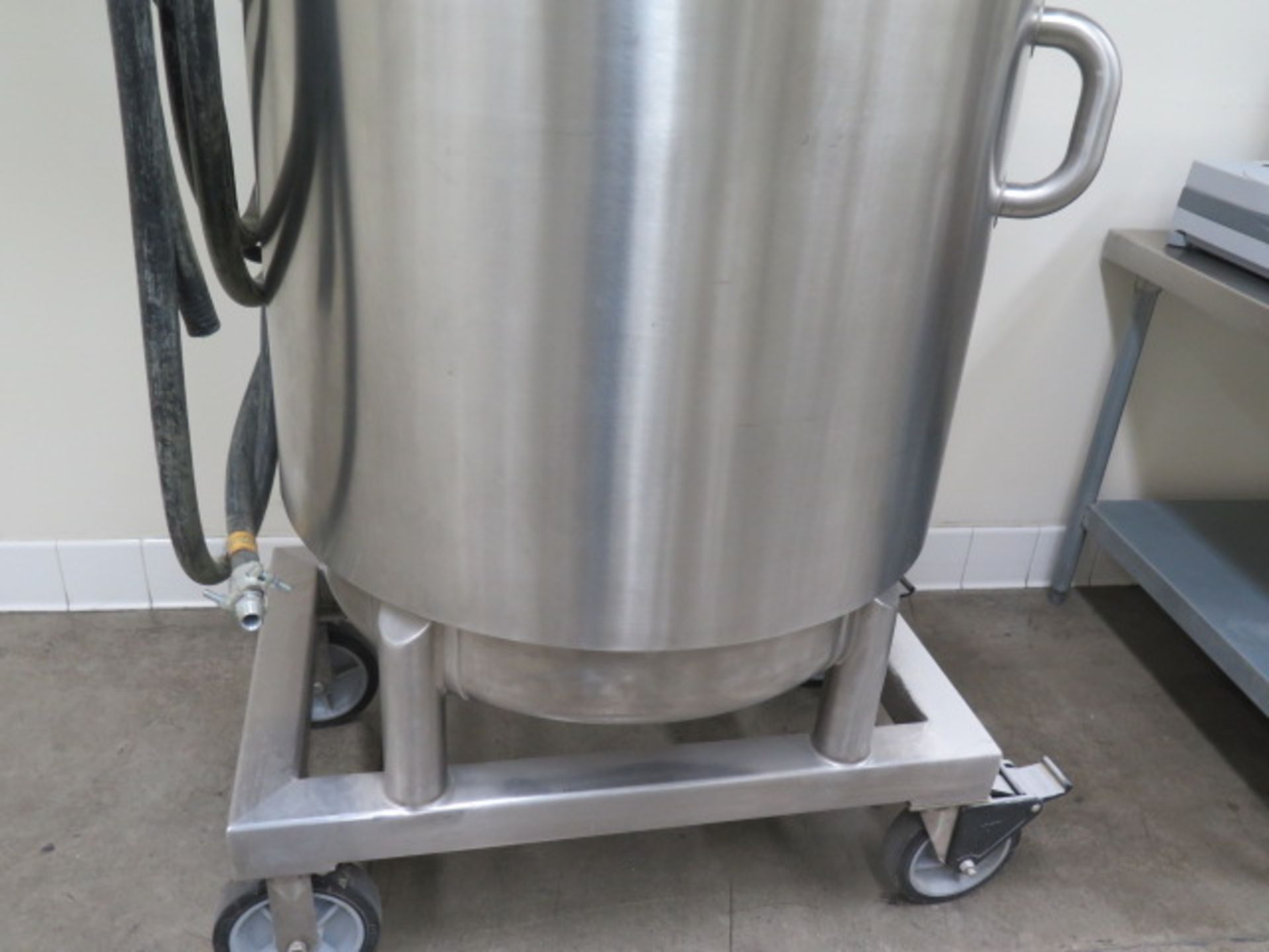 Scott Turbon Mixer Co. mdl. 2SSA-120GA Stainless Steel Mixer s/n 5454 w/ Allen Bradley SOLD AS IS - Image 4 of 12