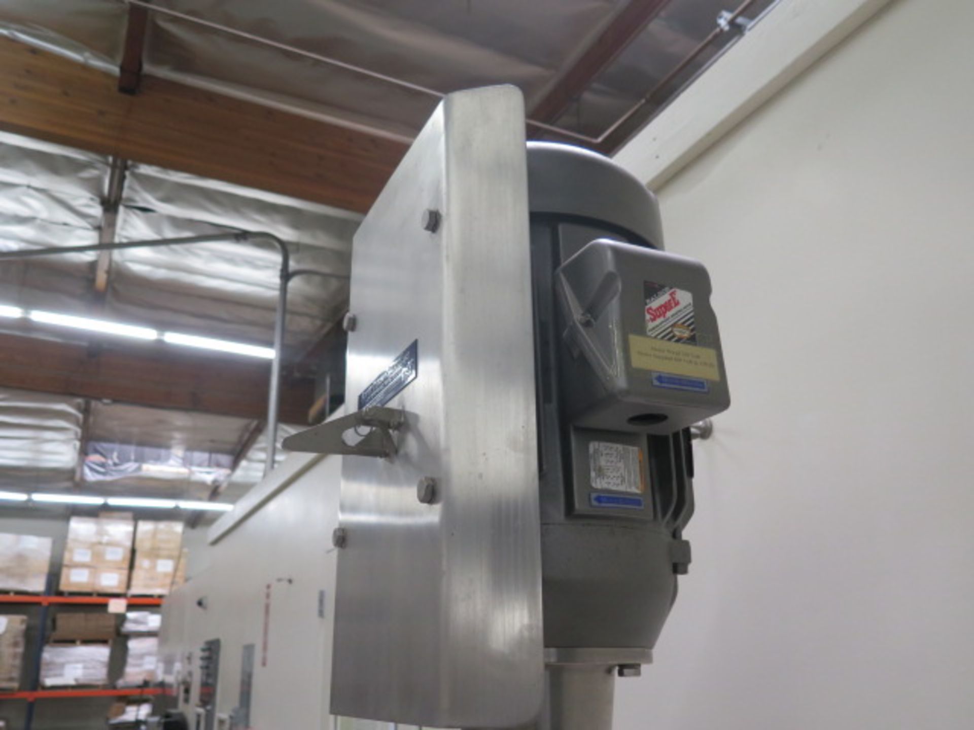 Scott Turbon Mixer Co. mdl. 310-US-GAL Stainless Steel Mixer s/n 7055 w/ 20Hp Motor (SOLD AS-IS - NO - Image 5 of 9