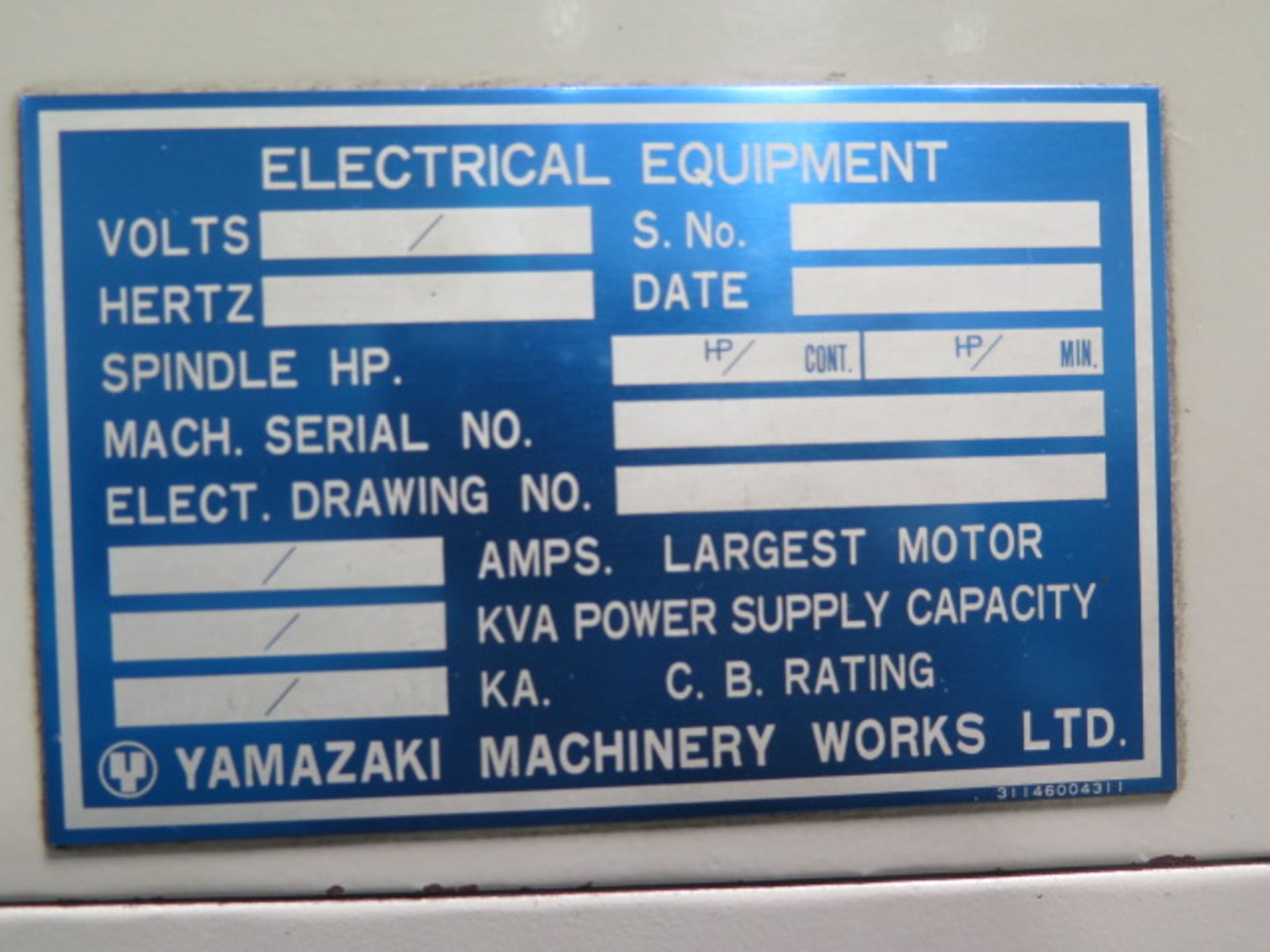 Mazak Quick Turn 20N CNC Turning Center w/ Fanuc System 10T Controls, Tool Presetter, SOLD AS IS - Image 13 of 14