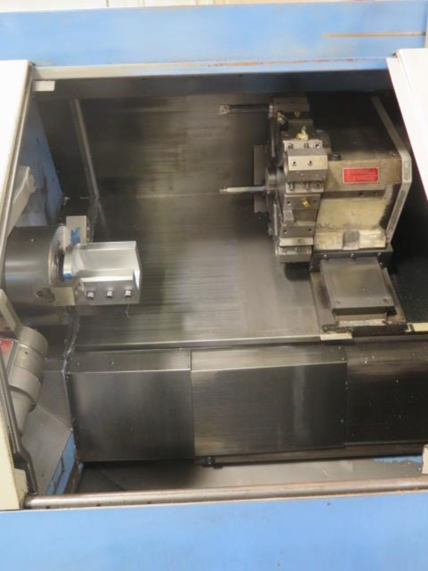 Mazak Quick Turn 20N CNC Turning Center w/ Fanuc System 10T Controls, Tool Presetter, SOLD AS IS - Image 4 of 14