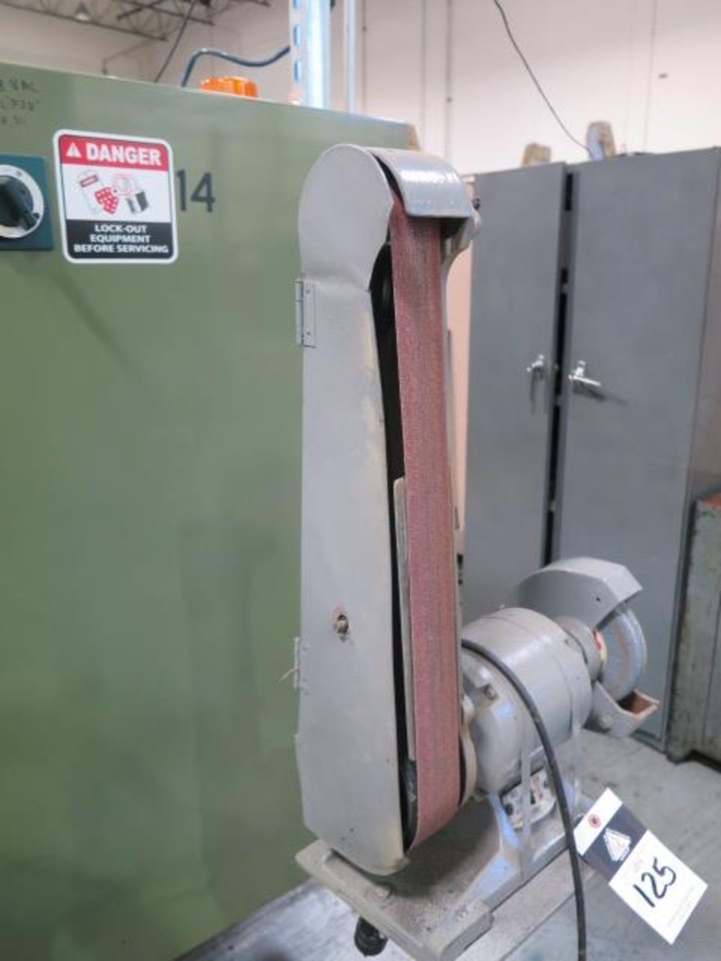 2" Pedestal Belt Sander / 8" Grinder Combo (SOLD AS-IS - NO WARRANTY) - Image 2 of 3