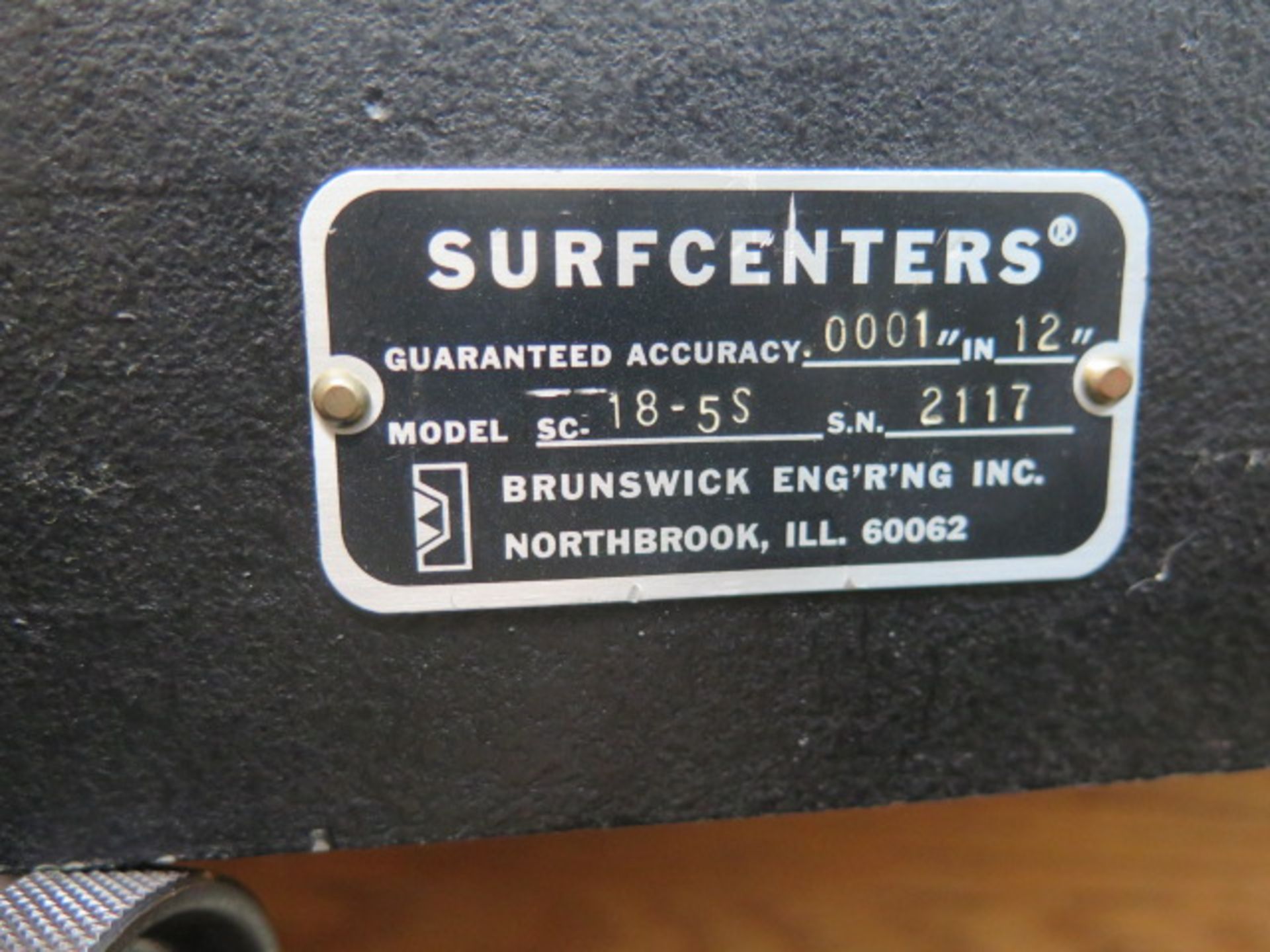 Brunswick "Surfcenter" Precision Bench Center (SOLD AS-IS - NO WARRANTY) - Image 6 of 6