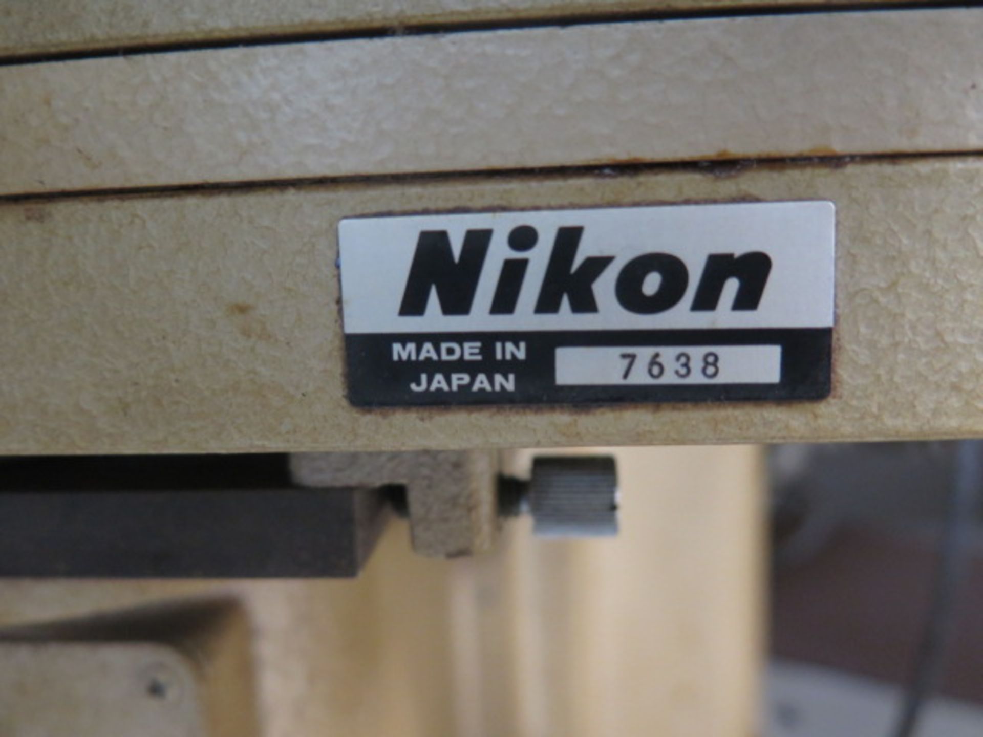 Nikon mdl. V-14 14" Optical Comparator s/n 36698 w/ Autometronics DRO, 20X, 50X and 300X, SOLD AS IS - Image 13 of 13