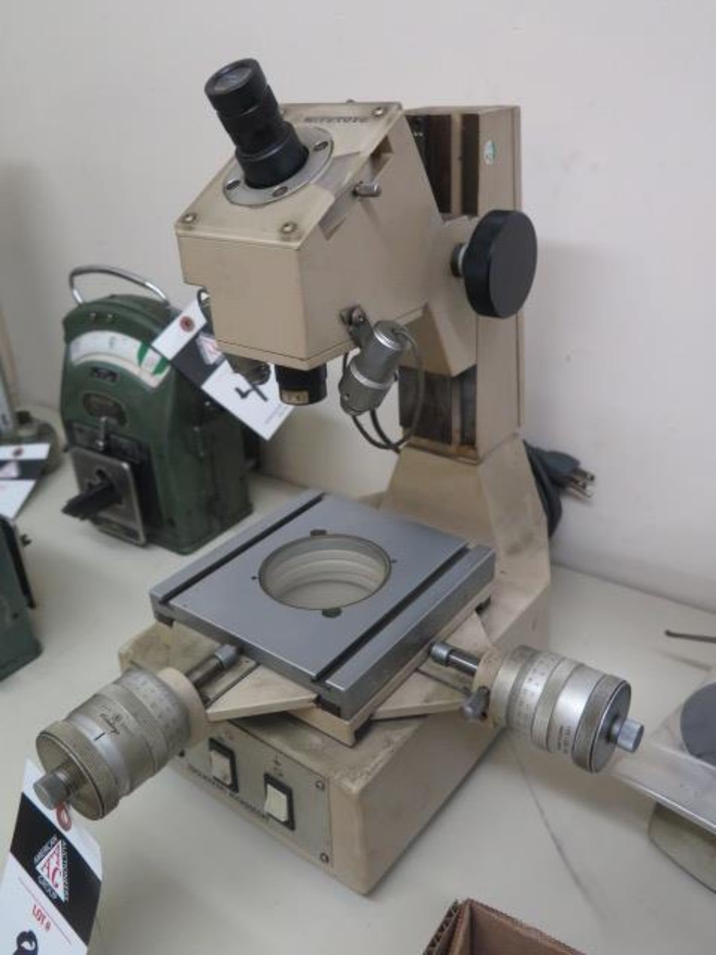 Mitutoyo Tool Makers Microscope w/ Light Source (SOLD AS-IS - NO WARRANTY) - Image 2 of 9