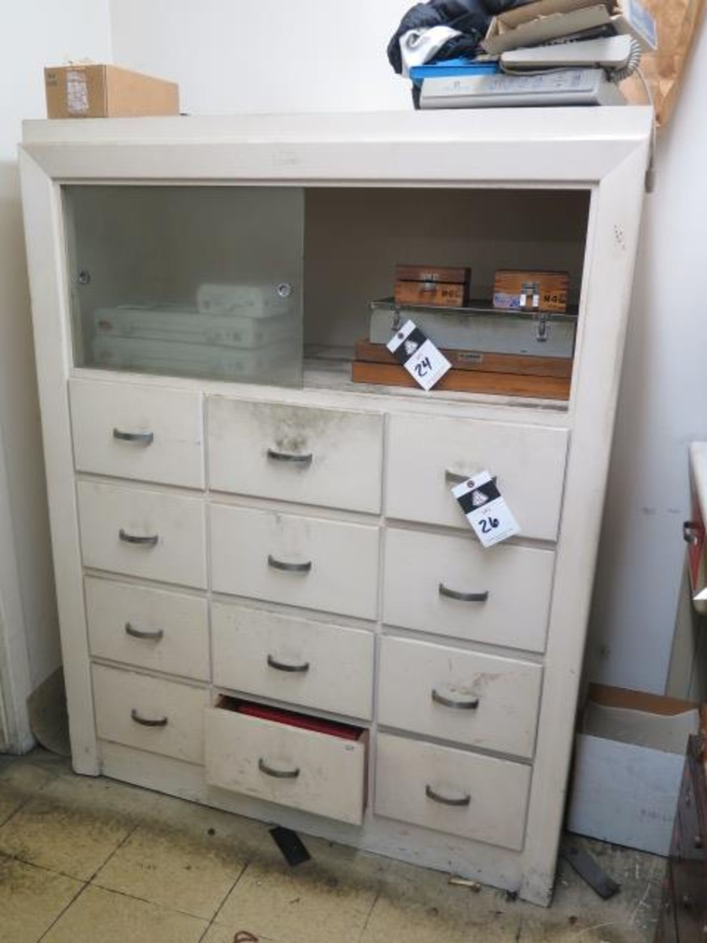 Drawered Storage Cabinet (SOLD AS-IS - NO WARRANTY)