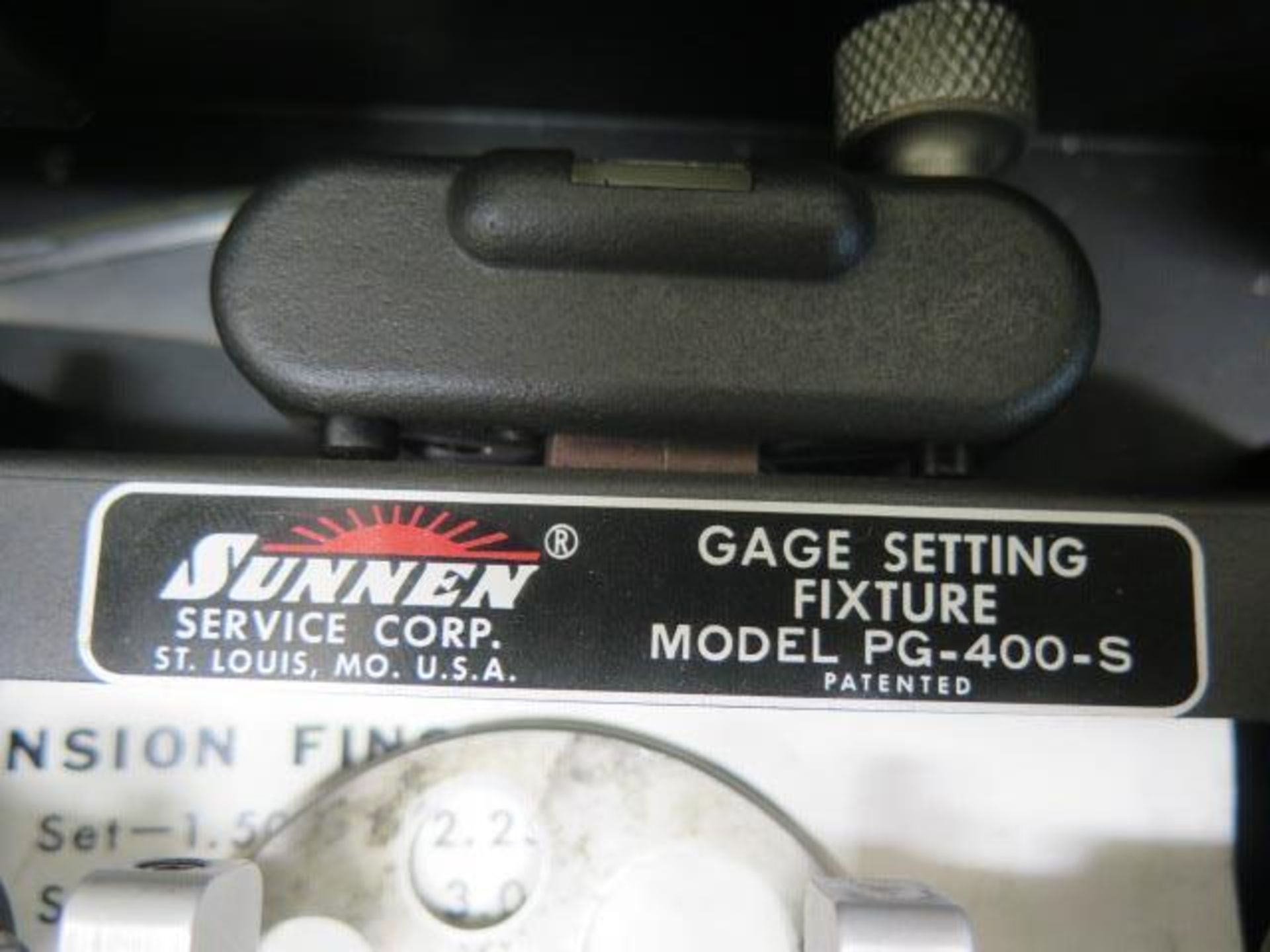 Sunnen PG-400-S Setting Fixture (SOLD AS-IS - NO WARRANTY) - Image 6 of 6