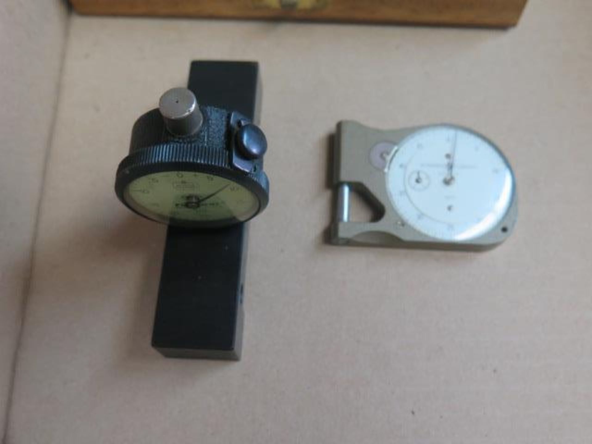 Quicktest .4"-.8" Dial Cliper Gage, Scherr Tumico 1/2" Dial Snap Gage and Federal Dial Flatness Gage - Image 4 of 4