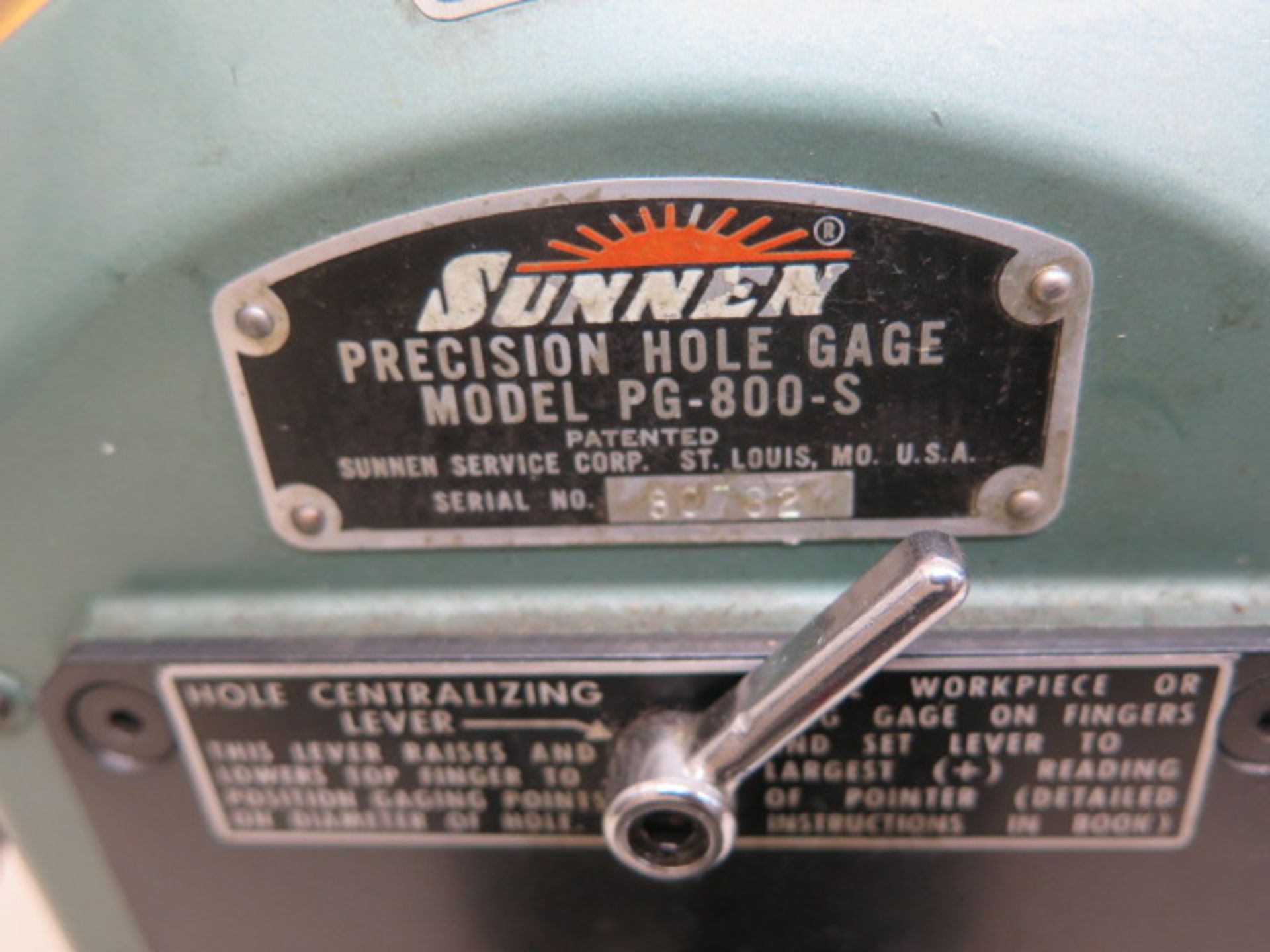 Sunnen PG-800-S Precision Bore Gage (SOLD AS-IS - NO WARRANTY) - Image 5 of 5