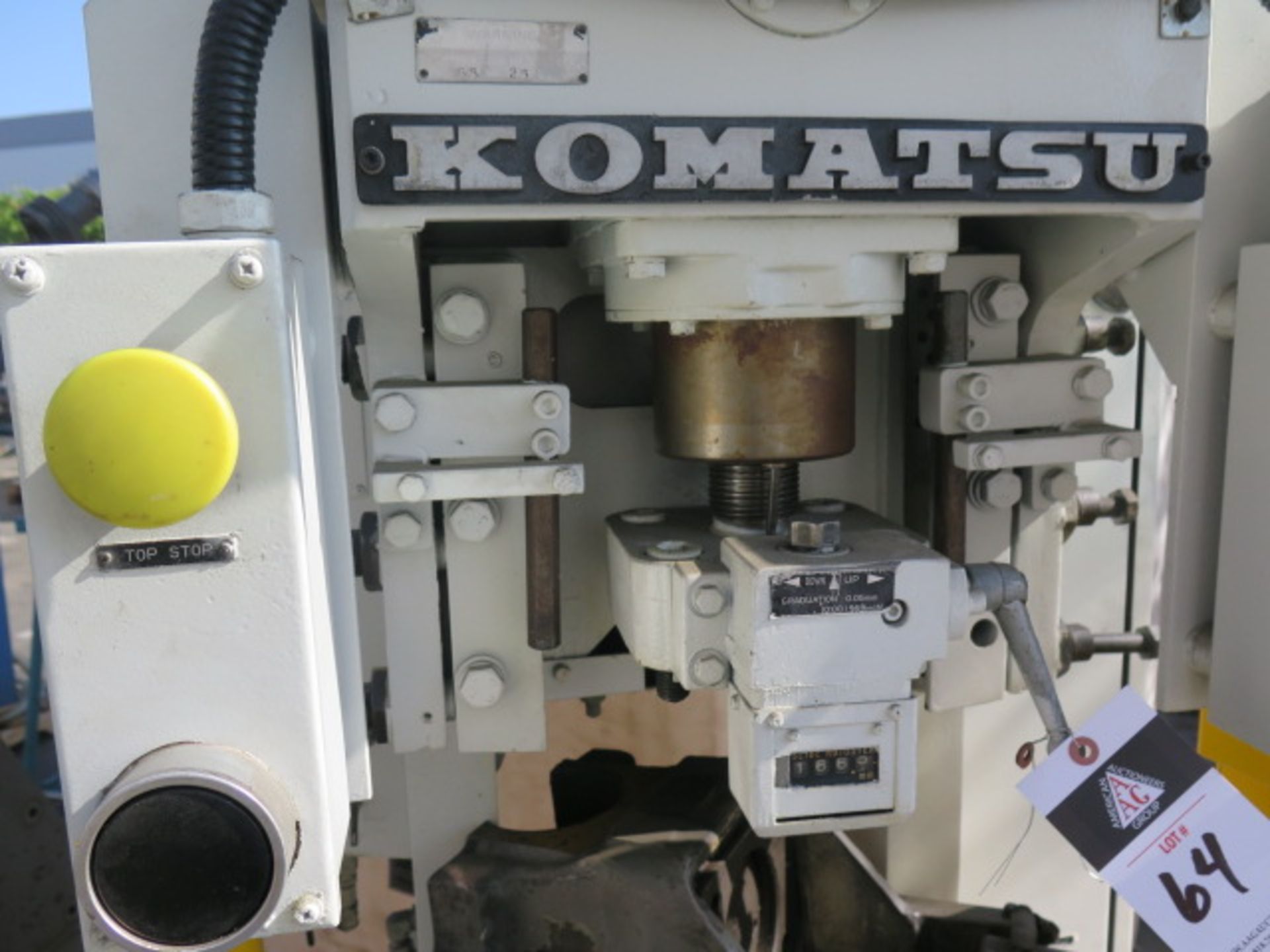 Komatsu OBS25-2 25 Ton Stamping Press (FOR PARTS ONLY - BROKEM RAM) s/n 10676, SOLD AS-IS - NO WARRA - Image 4 of 11