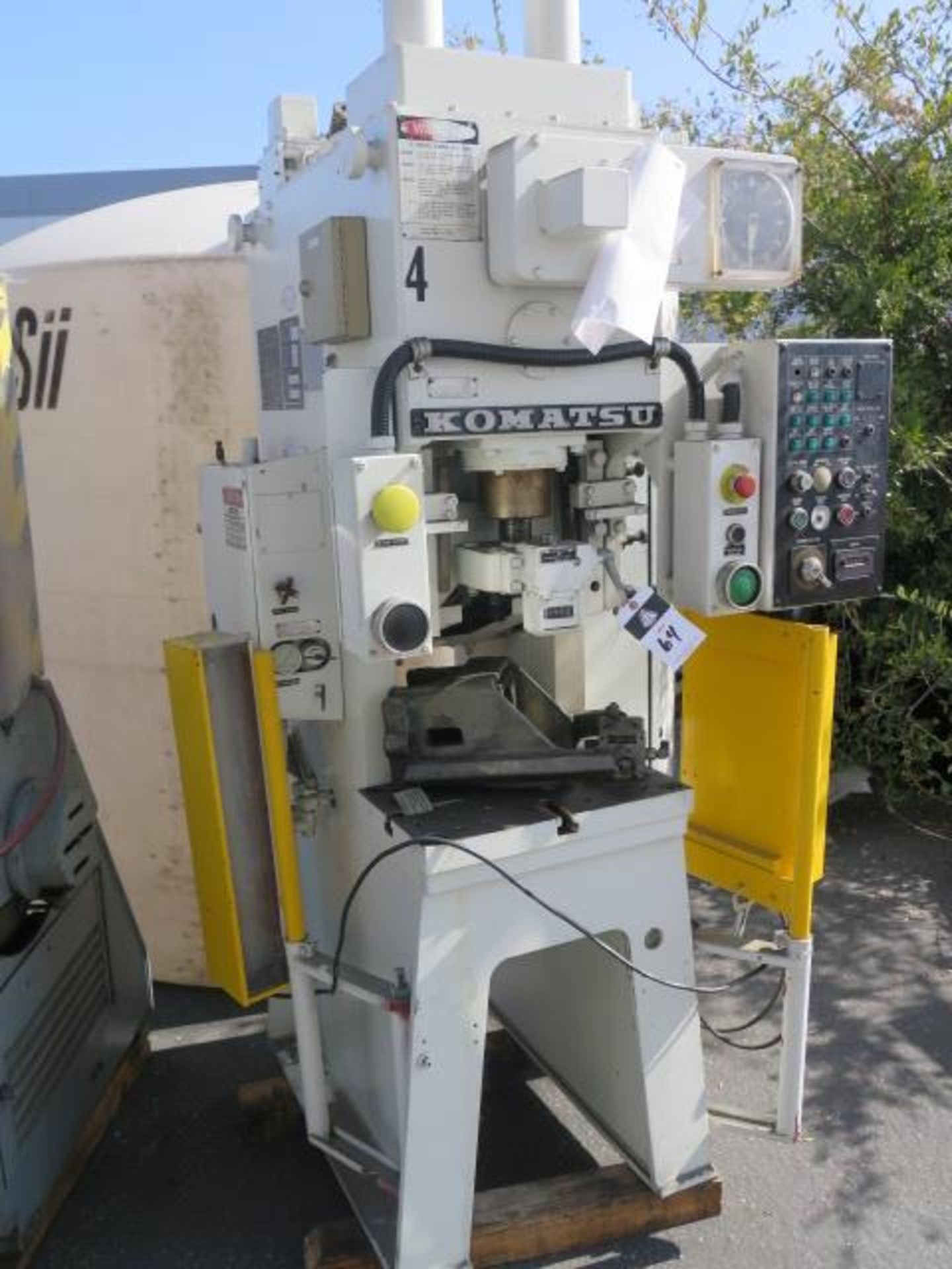 Komatsu OBS25-2 25 Ton Stamping Press (FOR PARTS ONLY - BROKEM RAM) s/n 10676, SOLD AS-IS - NO WARRA - Image 3 of 11