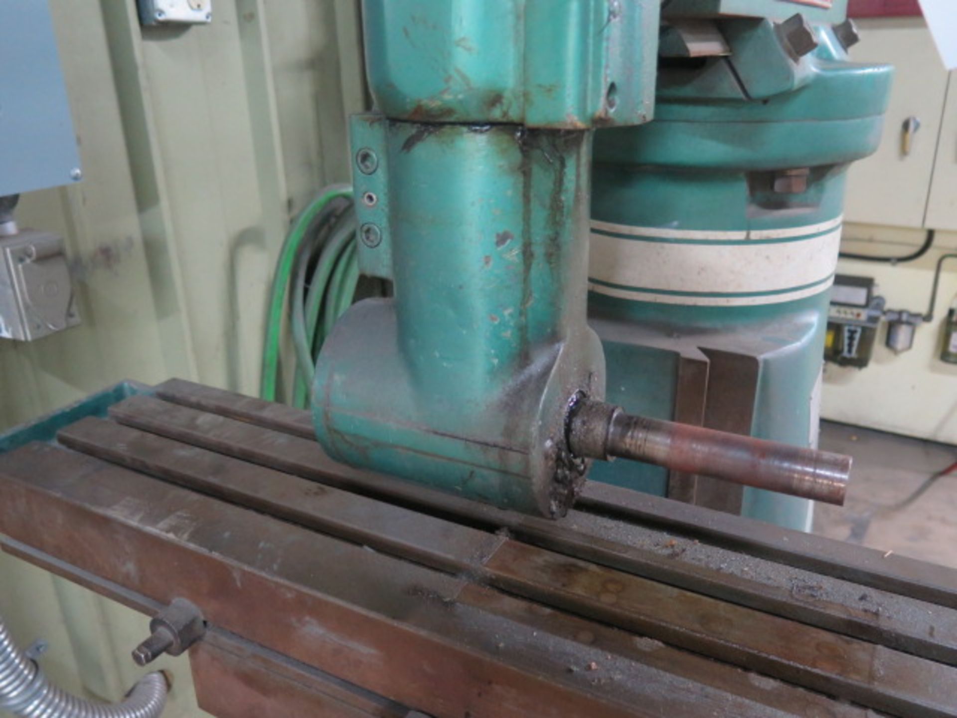 Powermatic Millrite Vertical Mill w/ 90 Degree Milling Head, Power Feed, 8" x 36" Table SOLD AS IS - Image 4 of 7