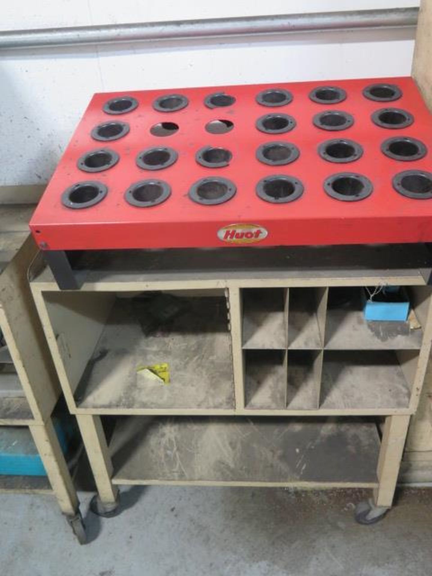 Huot 40-Taper Tooling Storage Rack w/ Cart (SOLD AS-IS - NO WARRANTY) - Image 2 of 4