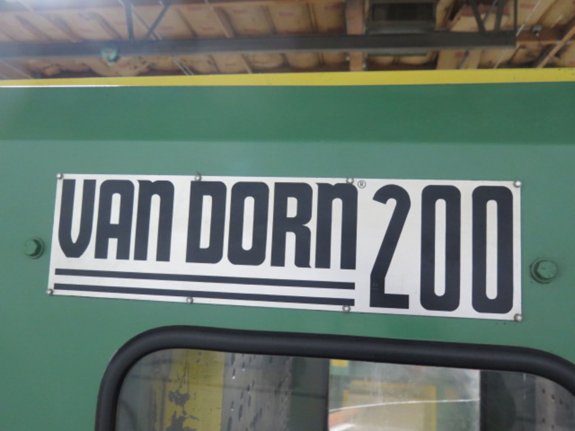 Van Dorn 200-RS-14F 200-Ton Plastic Injection Molding s/n 2255 w/ Van Dorn Controls, SOLD AS IS - Image 15 of 16