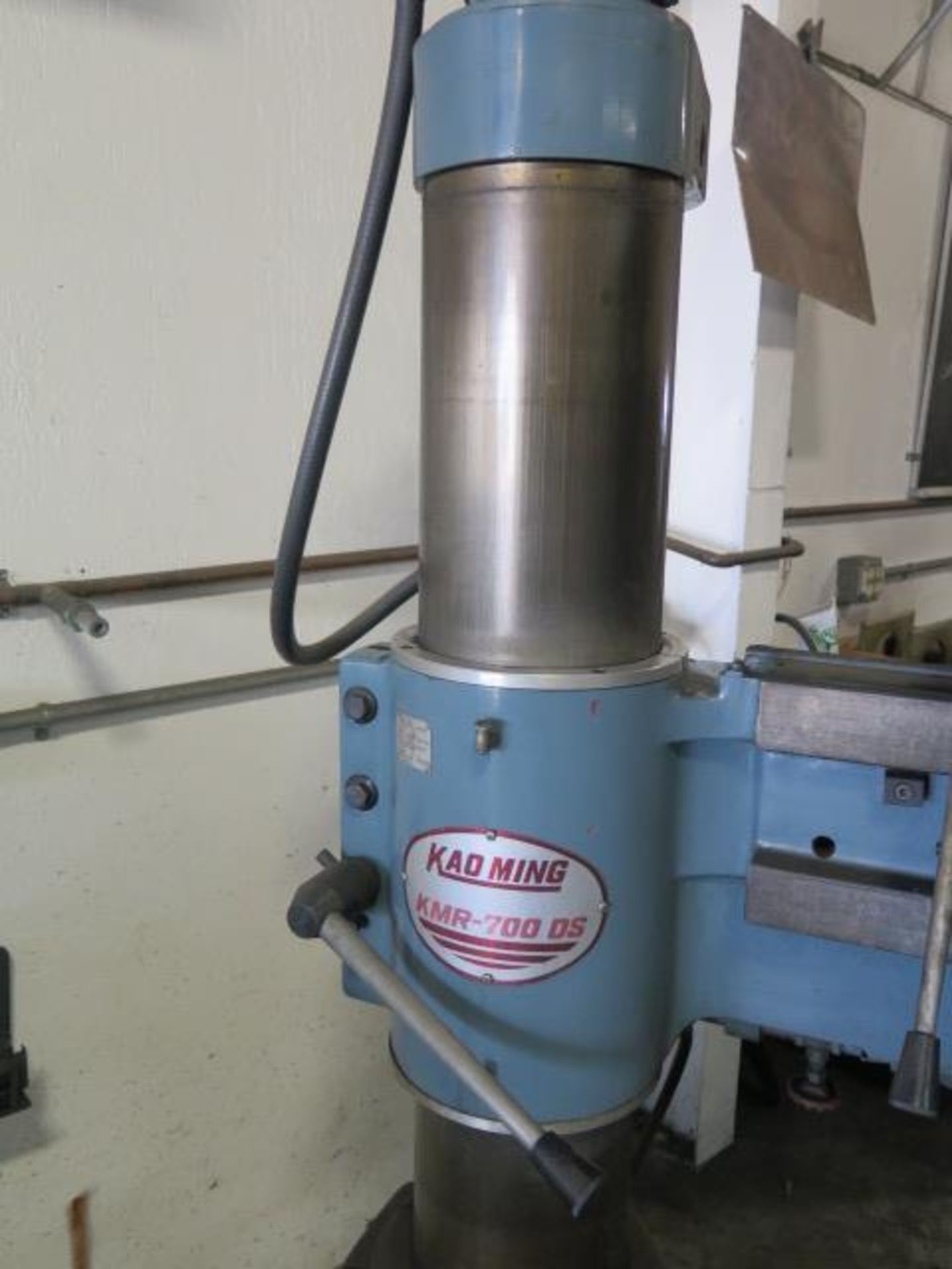 YCI Supermax KMR-700DS 8" Column x 22" Radial Arm Drill s/n 15495 w/ 88-1500 RPM, SOLD AS IS - Image 6 of 13