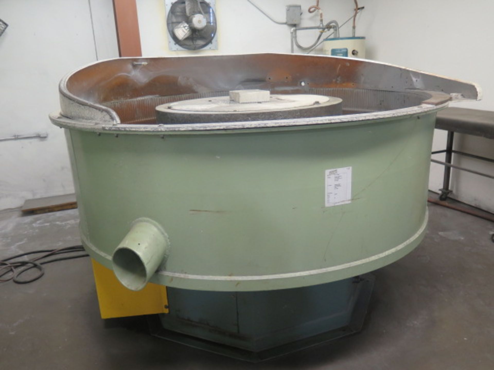 Wheelabrator-Huston 6' Media Tumbler w/ Controls and Media Pump (SOLD AS-IS - NO WARRANTY) - Image 2 of 9