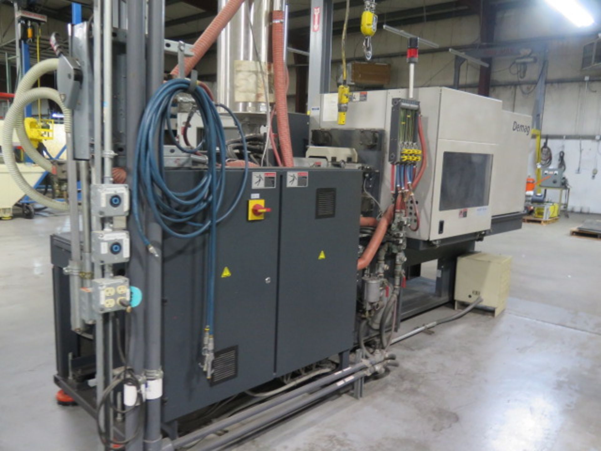 Demag Ergotech 800/420-200 80-Ton Plastic Injection Molding s/n 7153-0016 w/ Demag NC4, SOLD AS IS - Image 18 of 20