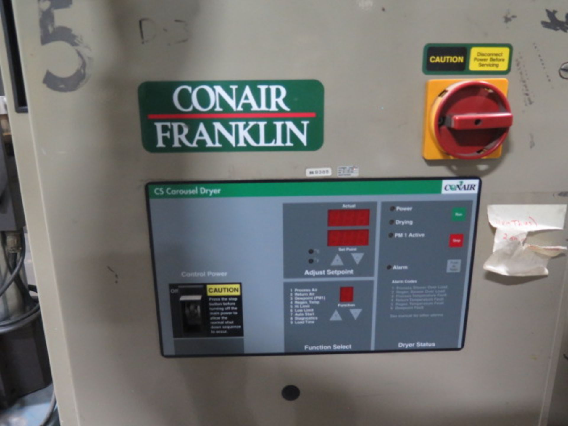 Conair/Franklin mdl. DBAH04S000001 CS Carousel Dryer s/n D50223 (SOLD AS-IS - NO WARRANTY) - Image 4 of 5